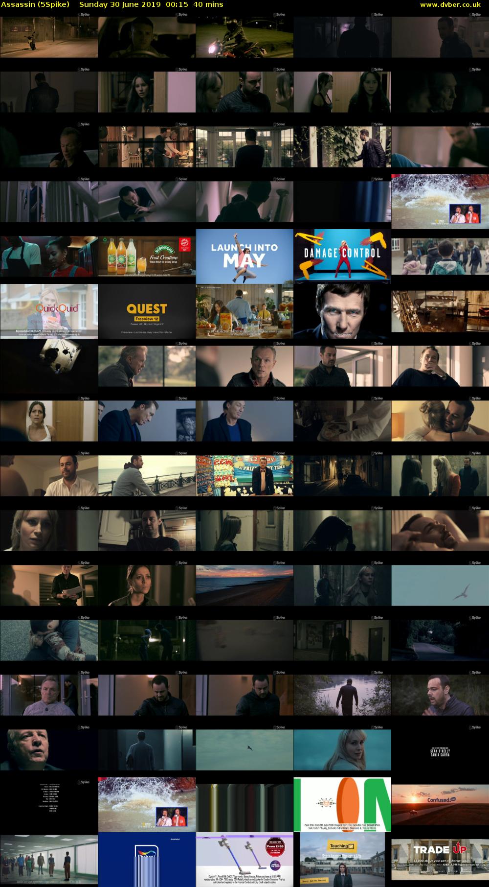 Assassin (5Spike) Sunday 30 June 2019 00:15 - 00:55