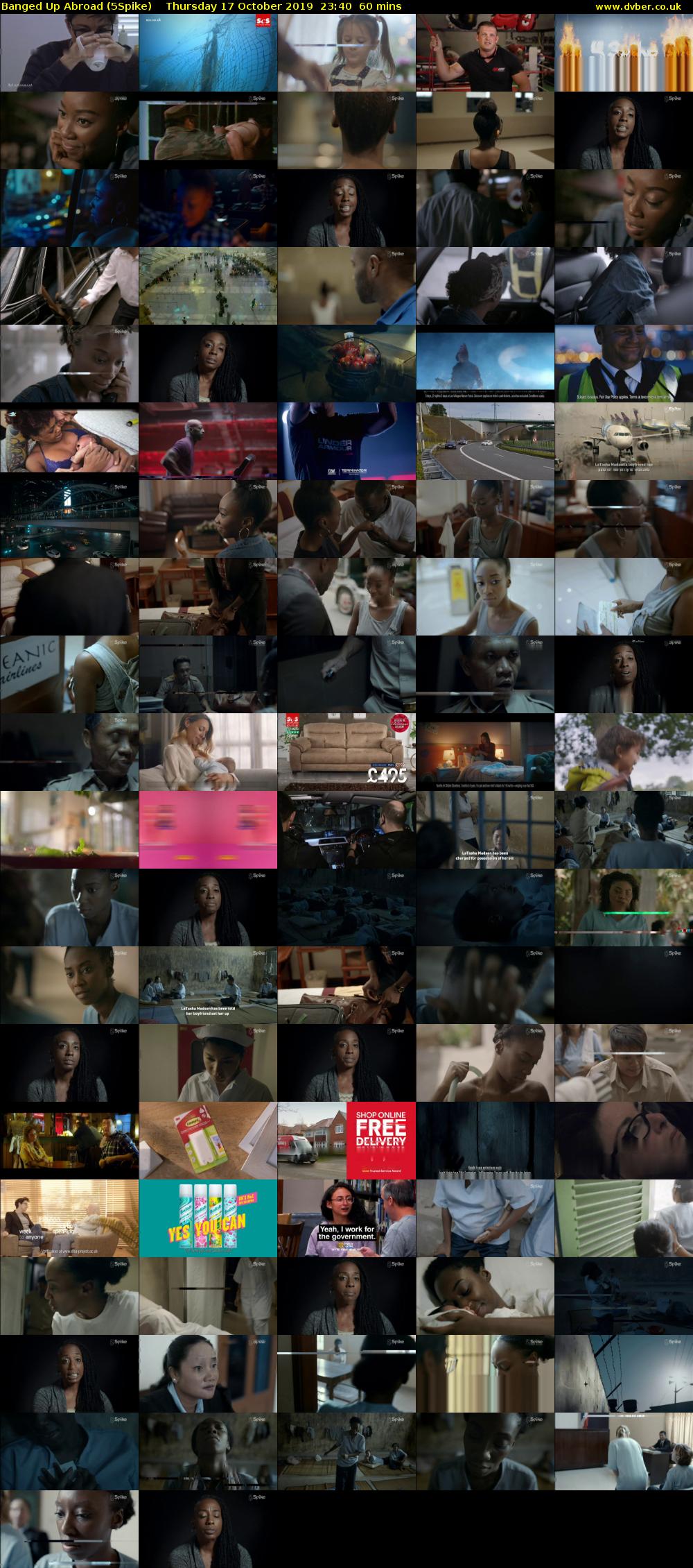 Banged Up Abroad (5Spike) Thursday 17 October 2019 23:40 - 00:40