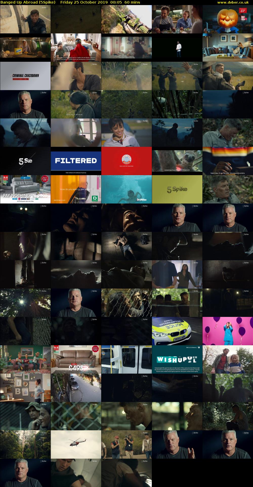 Banged Up Abroad (5Spike) Friday 25 October 2019 00:05 - 01:05
