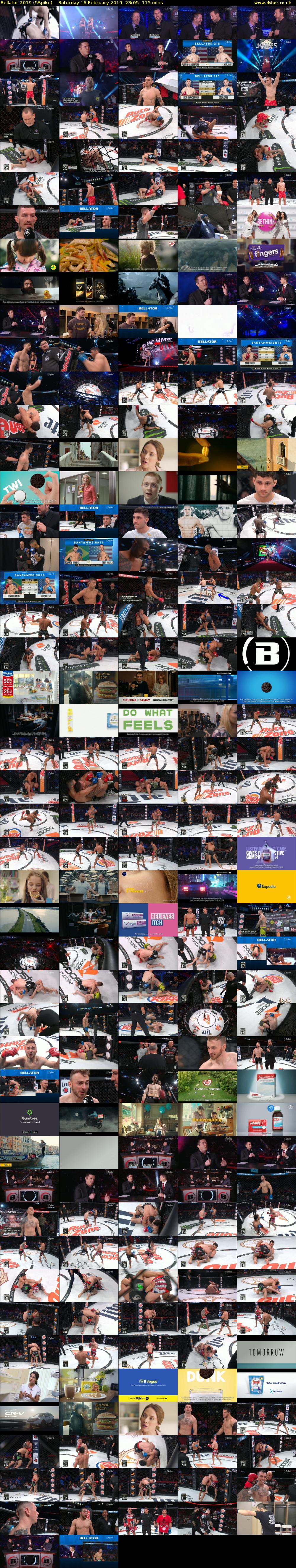 Bellator 2019 (5Spike) Saturday 16 February 2019 23:05 - 01:00