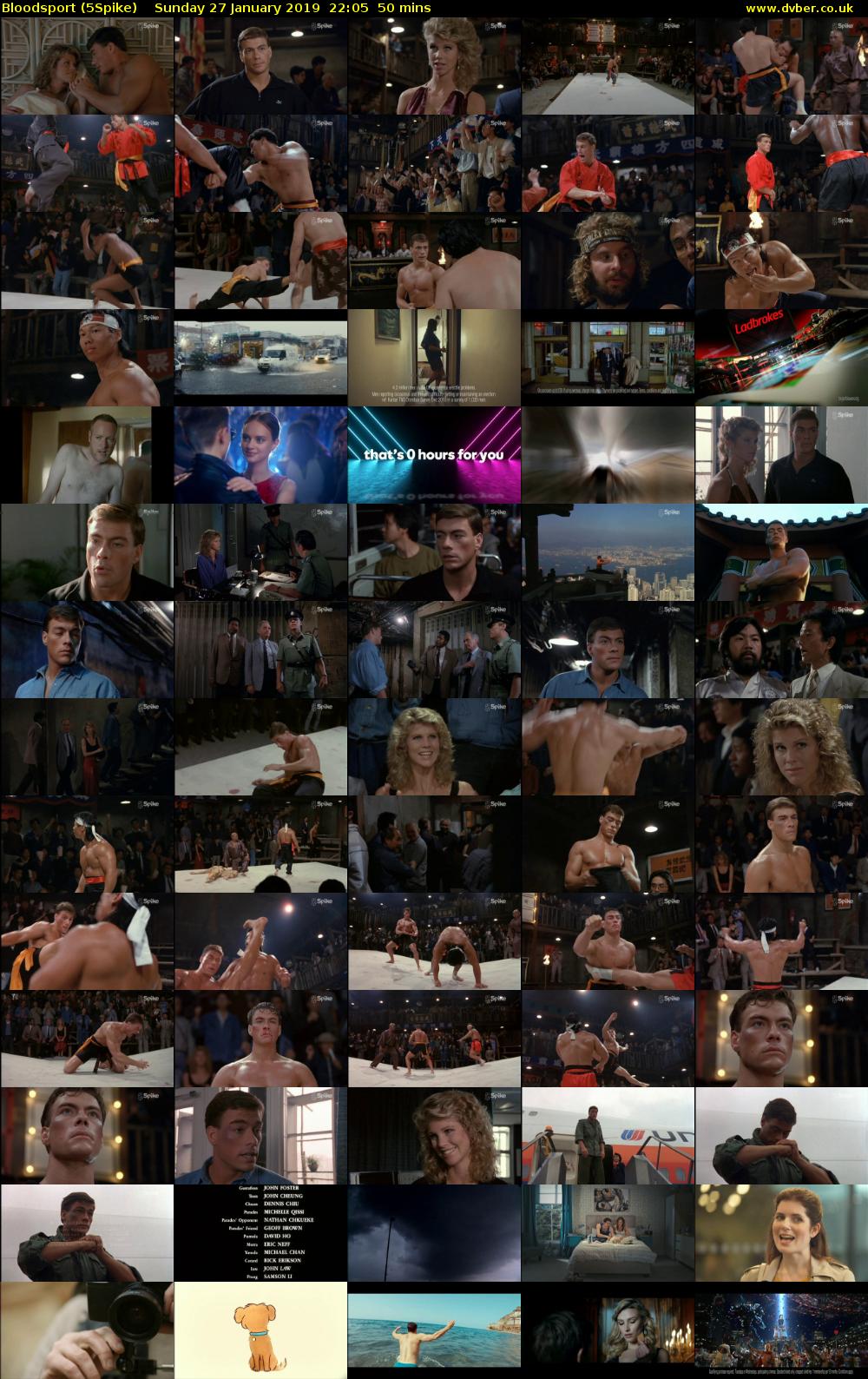 Bloodsport (5Spike) Sunday 27 January 2019 22:05 - 22:55