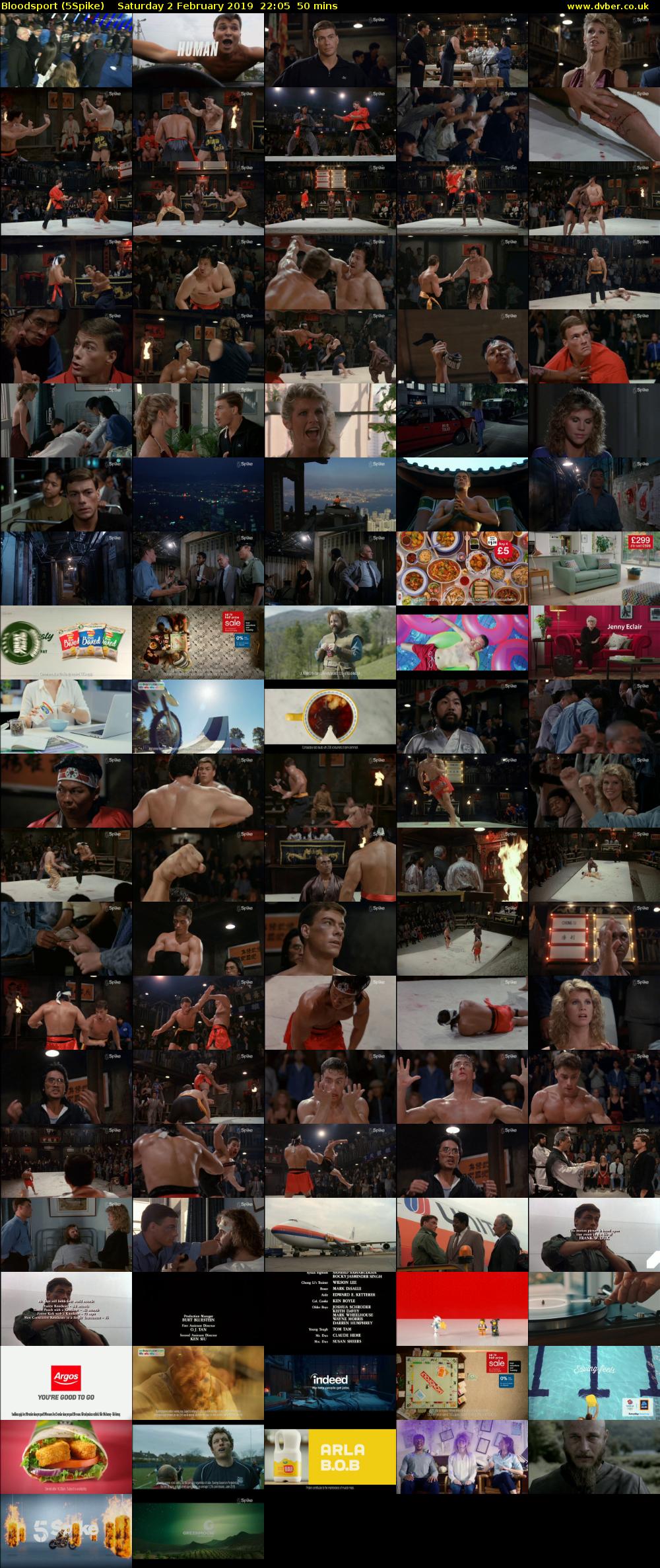 Bloodsport (5Spike) Saturday 2 February 2019 22:05 - 22:55