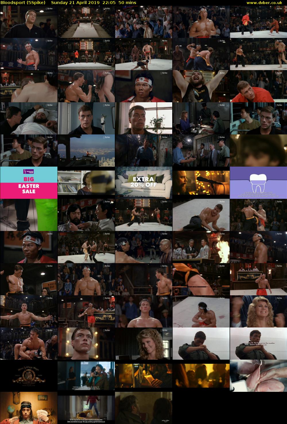 Bloodsport (5Spike) Sunday 21 April 2019 22:05 - 22:55