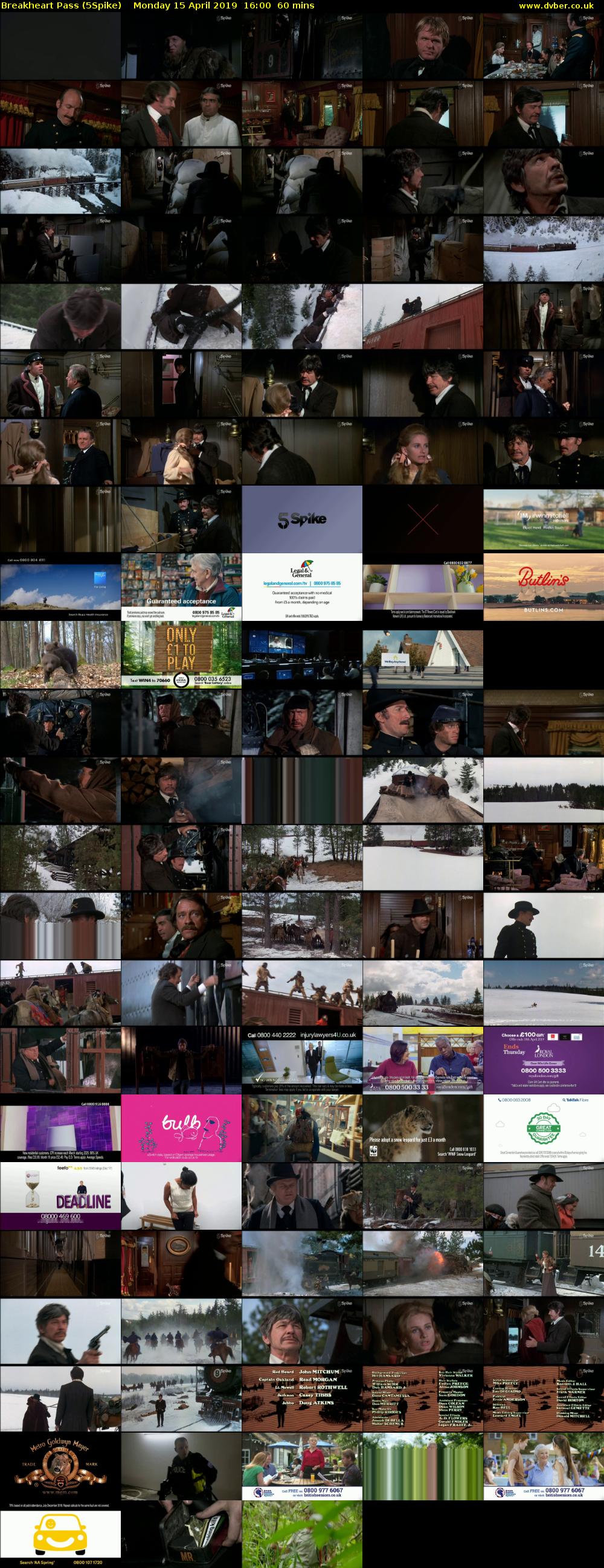 Breakheart Pass (5Spike) Monday 15 April 2019 16:00 - 17:00