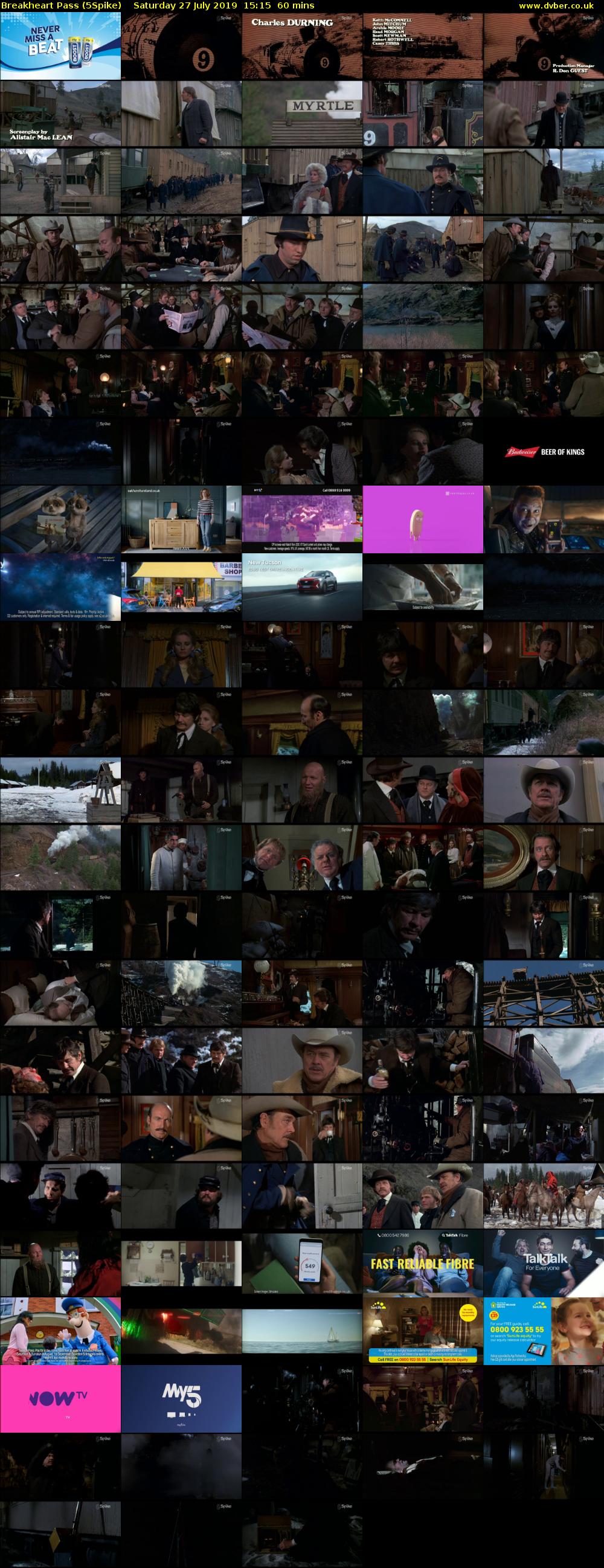 Breakheart Pass (5Spike) Saturday 27 July 2019 15:15 - 16:15