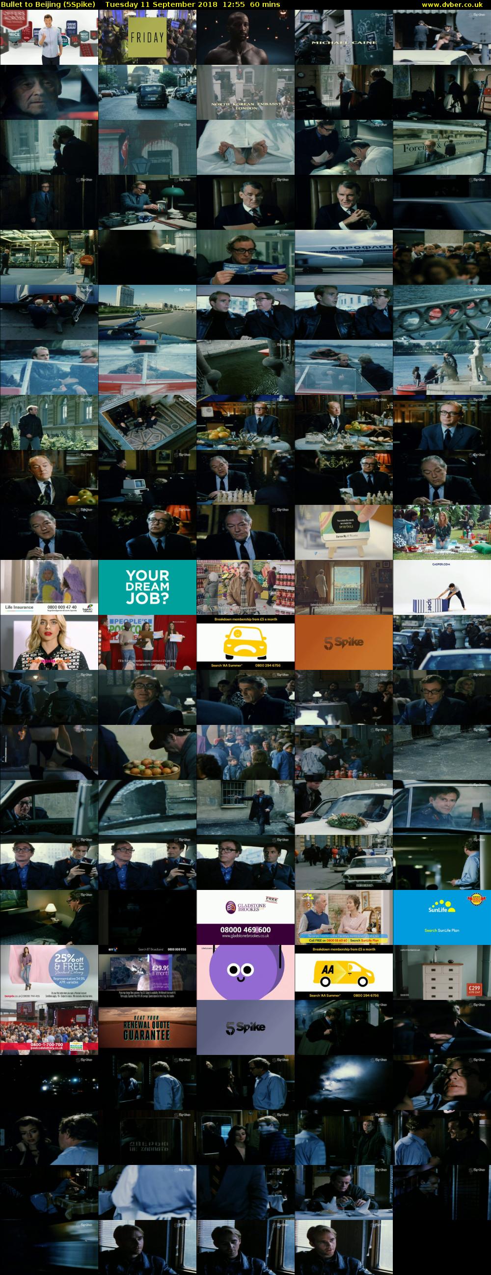 Bullet to Beijing (5Spike) Tuesday 11 September 2018 12:55 - 13:55