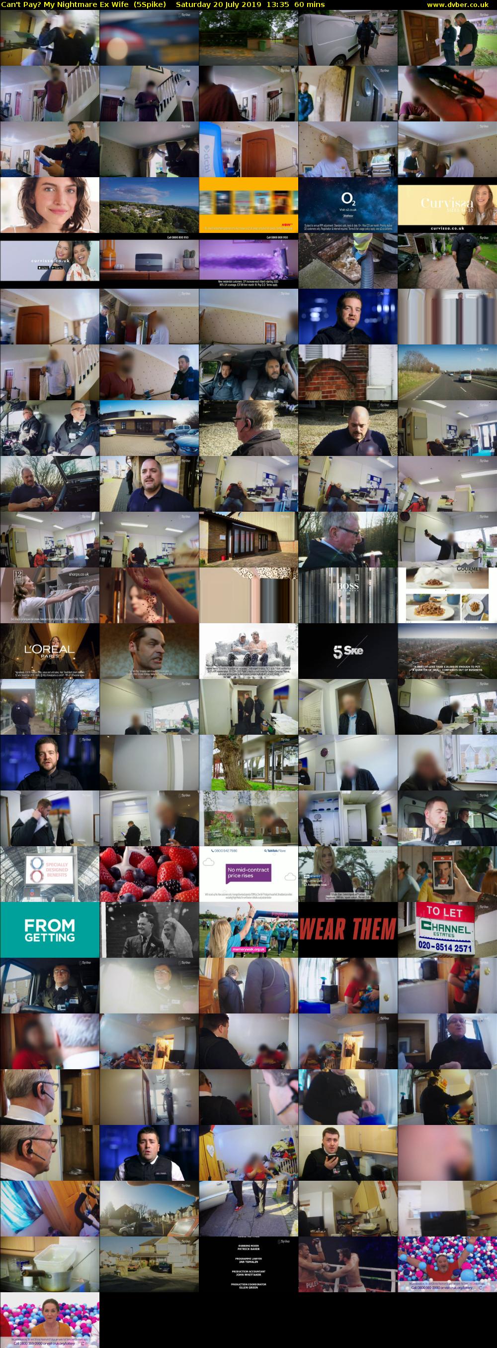Can't Pay? My Nightmare Ex Wife  (5Spike) Saturday 20 July 2019 13:35 - 14:35