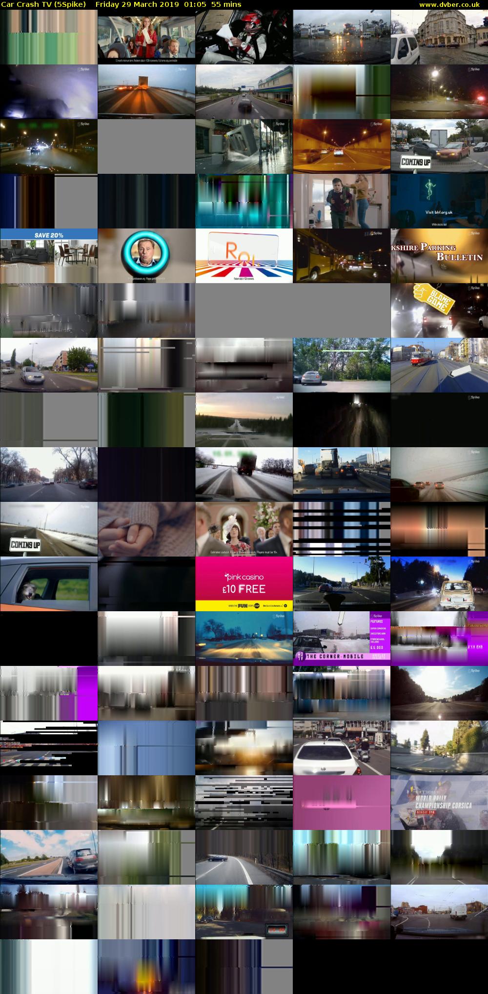 Car Crash TV (5Spike) Friday 29 March 2019 01:05 - 02:00