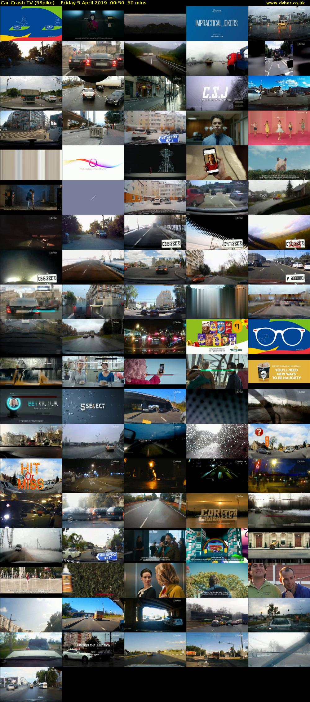Car Crash TV (5Spike) Friday 5 April 2019 00:50 - 01:50