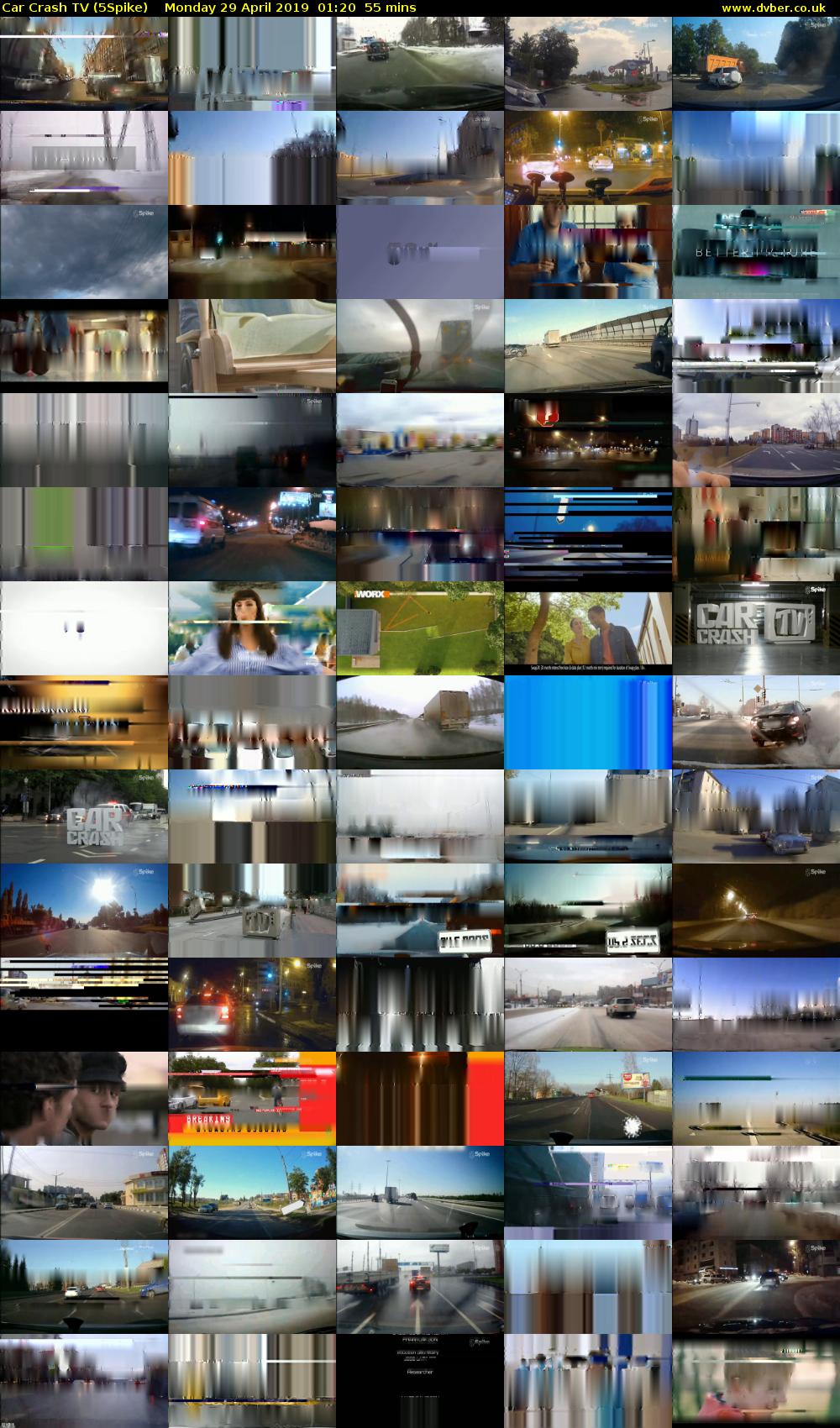 Car Crash TV (5Spike) Monday 29 April 2019 01:20 - 02:15