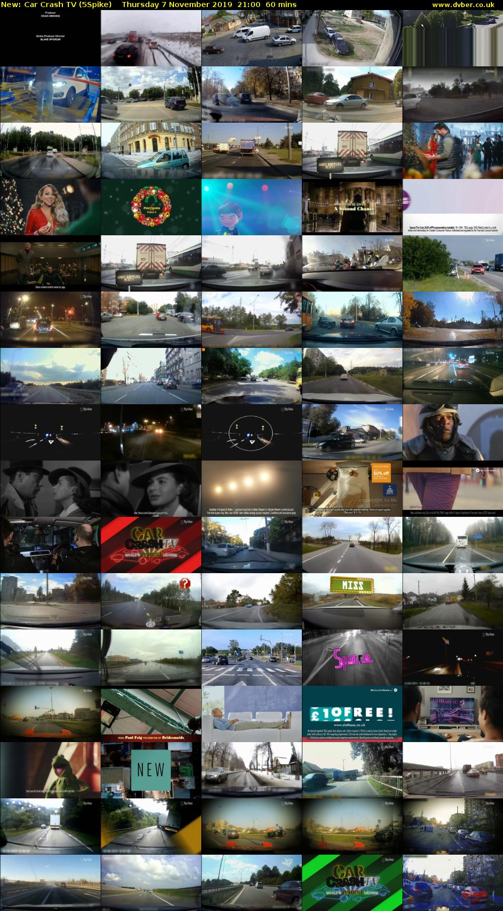 Car Crash TV (5Spike) Thursday 7 November 2019 21:00 - 22:00