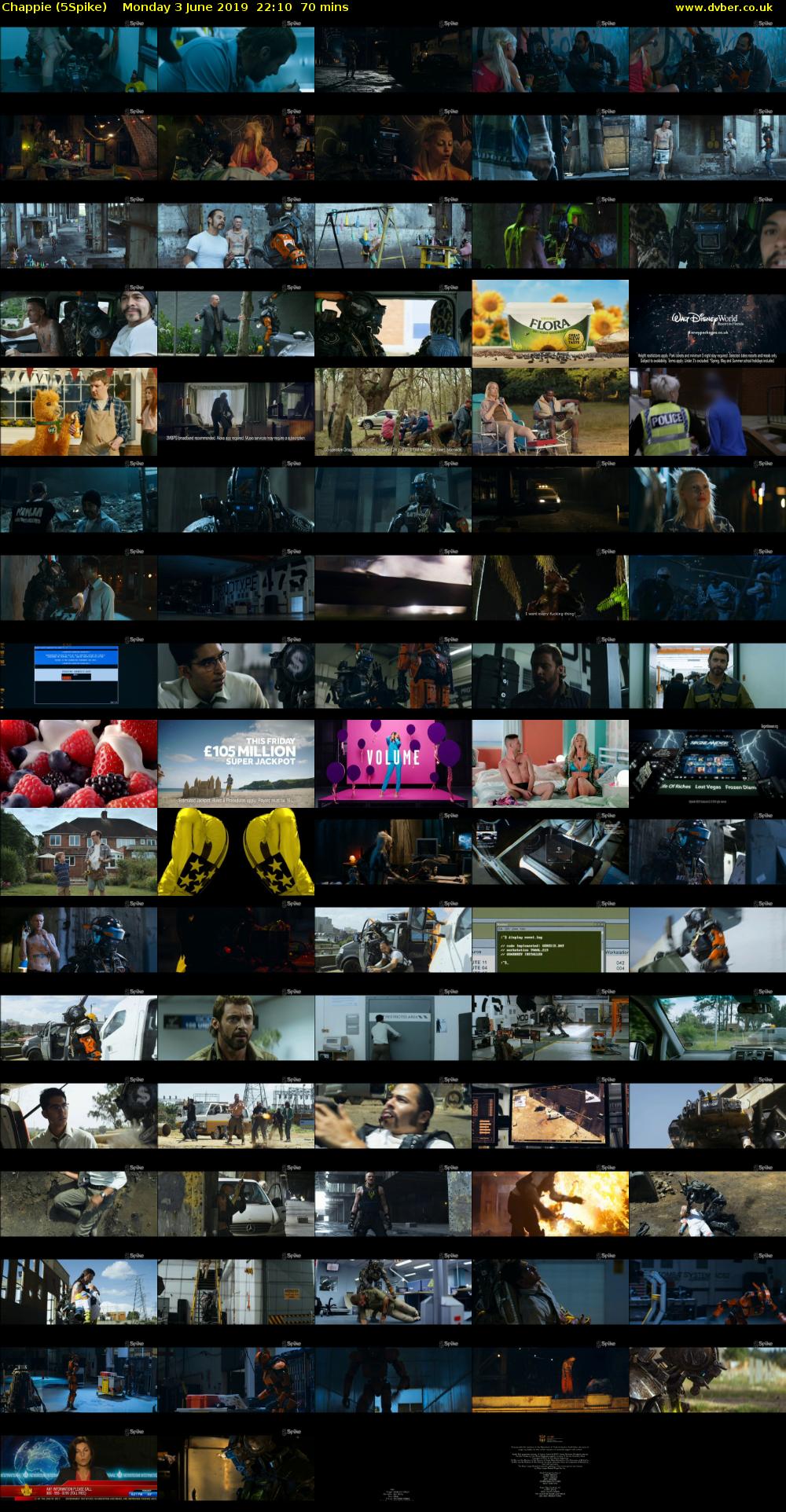 Chappie (5Spike) Monday 3 June 2019 22:10 - 23:20