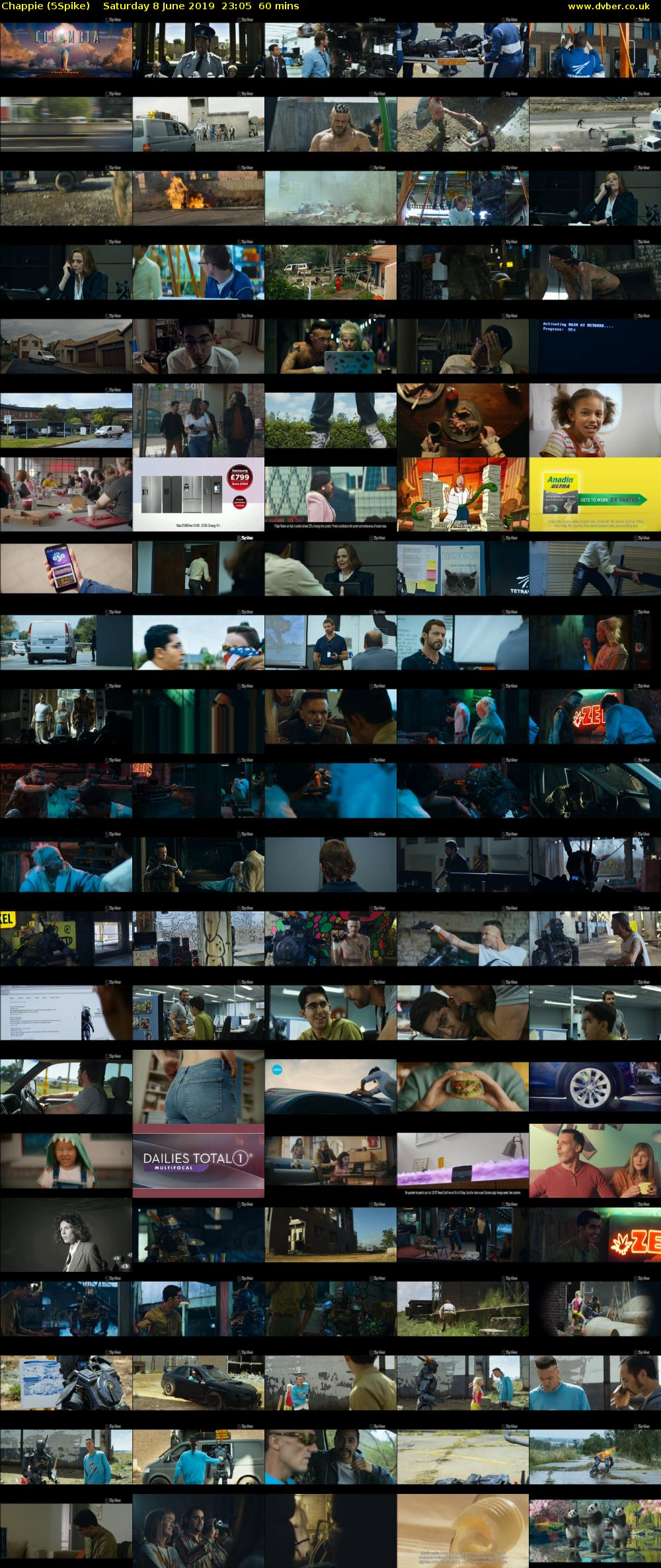 Chappie (5Spike) Saturday 8 June 2019 23:05 - 00:05