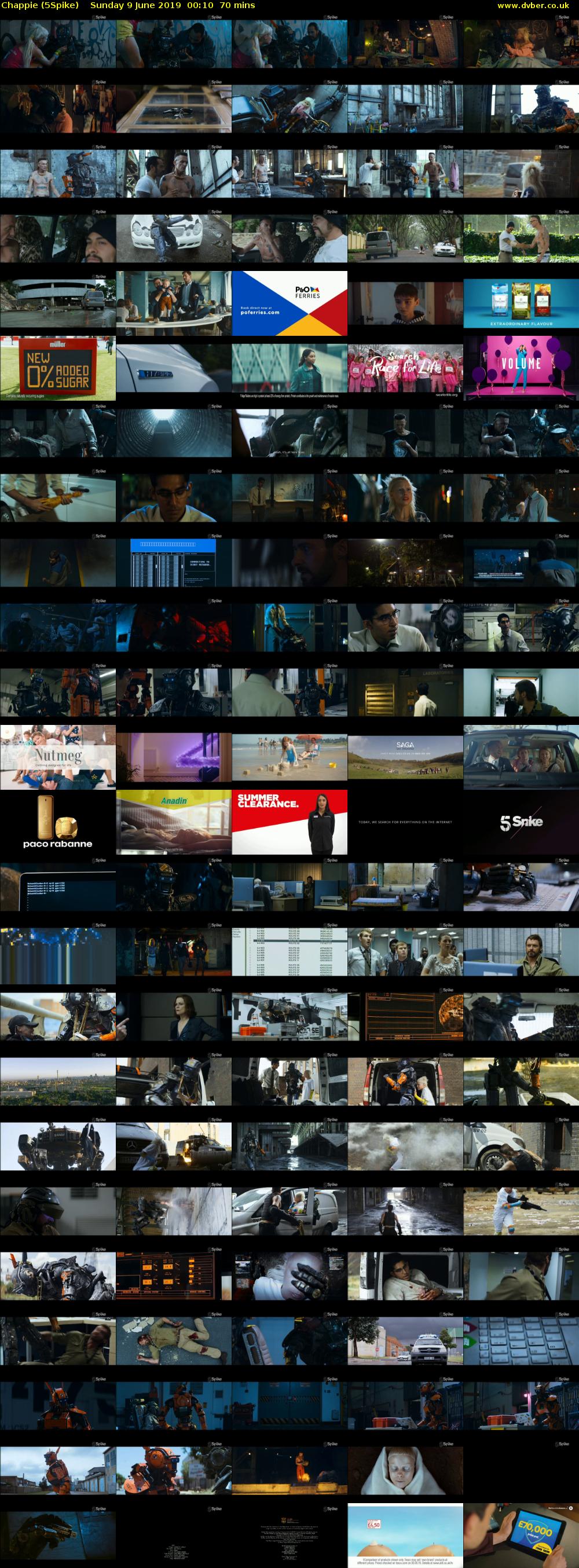 Chappie (5Spike) Sunday 9 June 2019 00:10 - 01:20