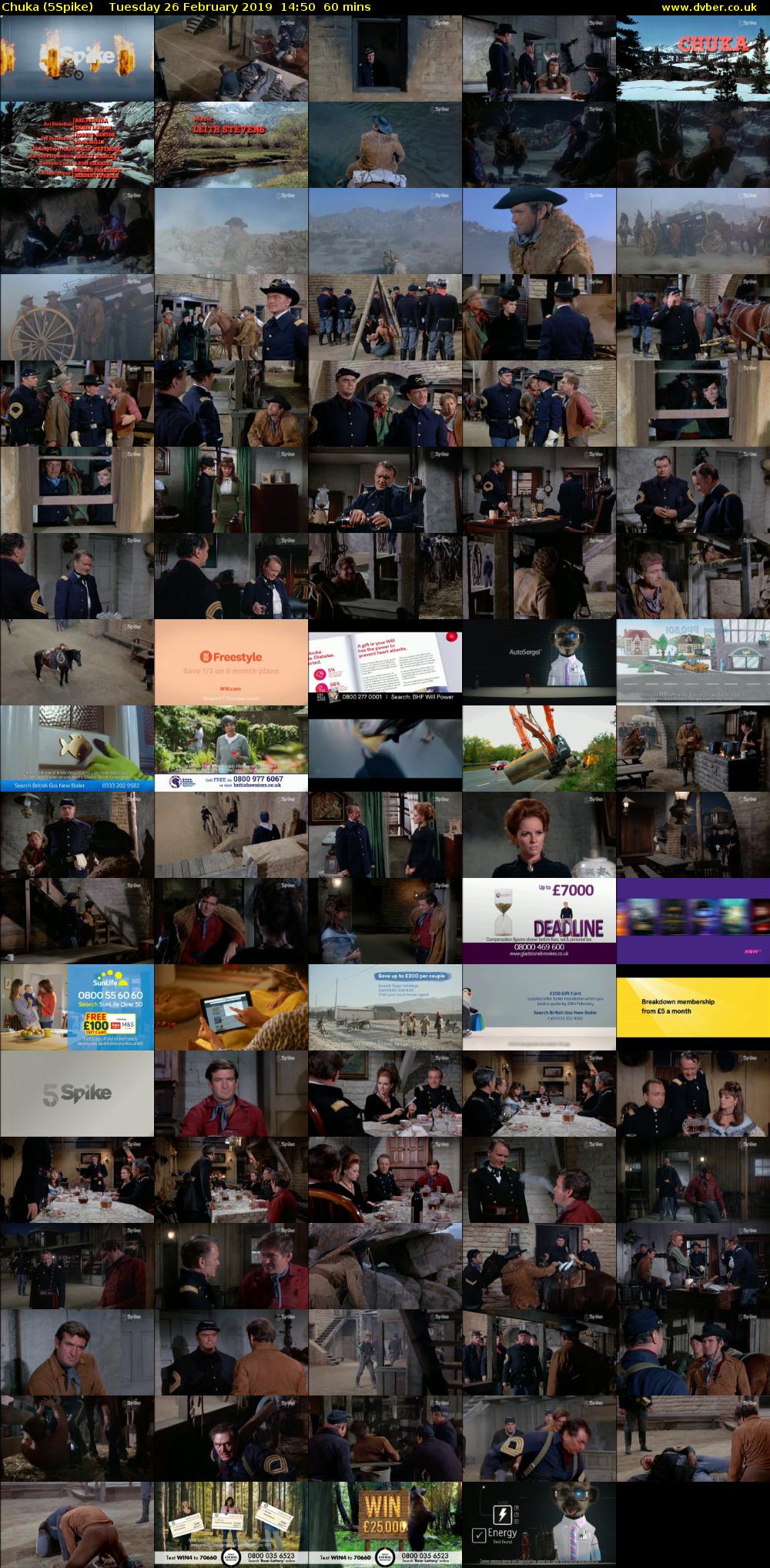 Chuka (5Spike) Tuesday 26 February 2019 14:50 - 15:50