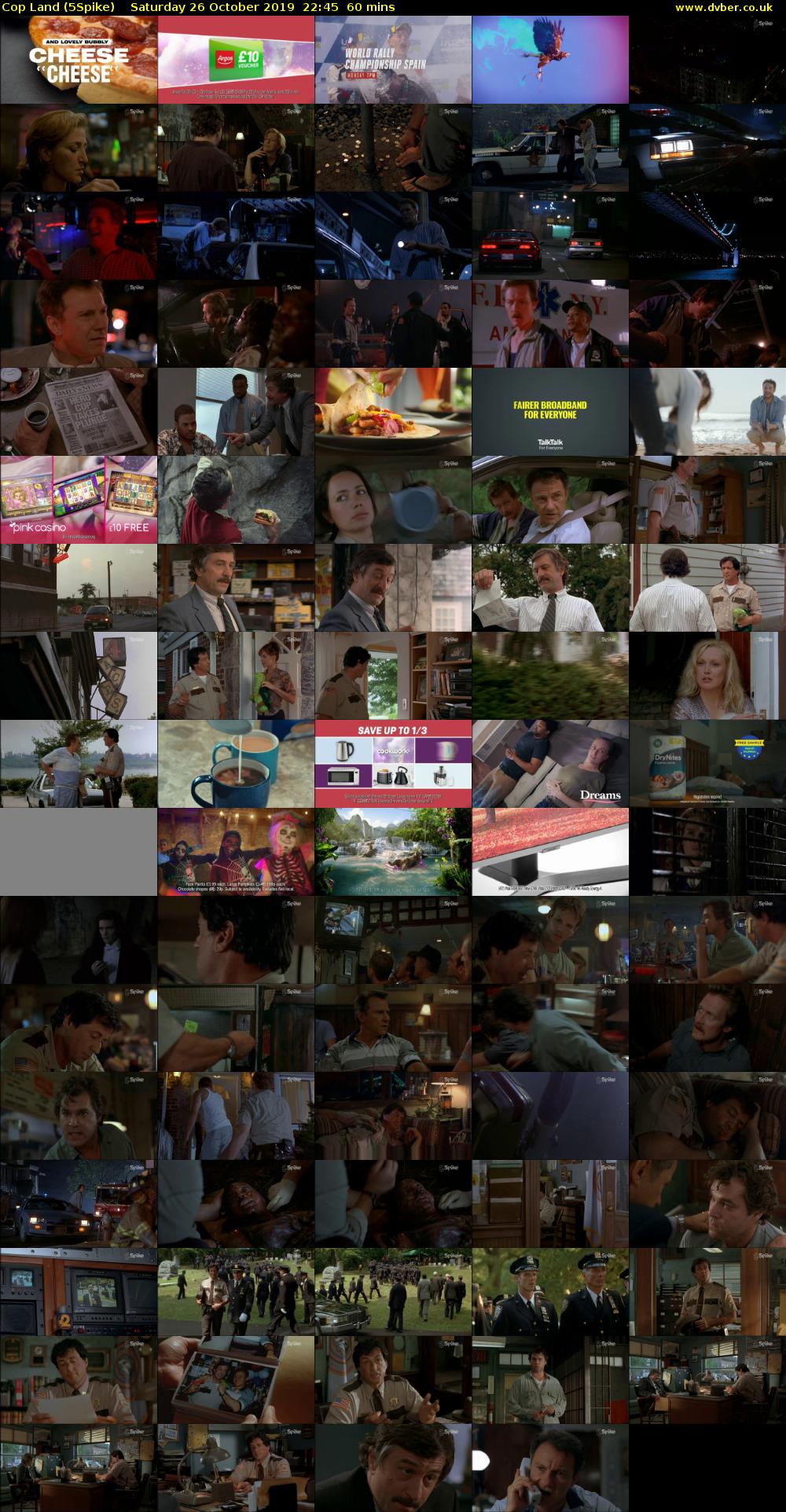 Cop Land (5Spike) Saturday 26 October 2019 22:45 - 23:45
