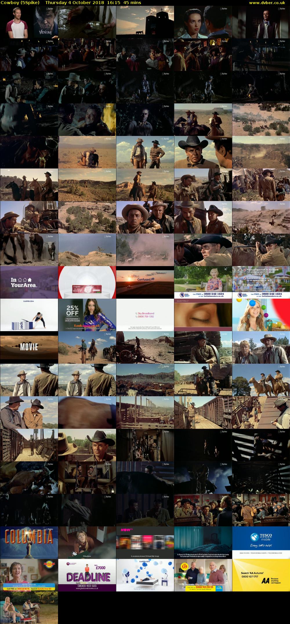 Cowboy (5Spike) Thursday 4 October 2018 16:15 - 17:00