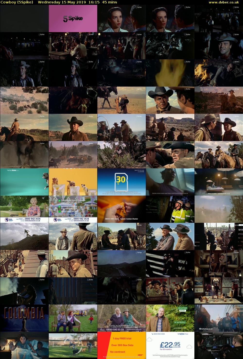 Cowboy (5Spike) Wednesday 15 May 2019 16:15 - 17:00