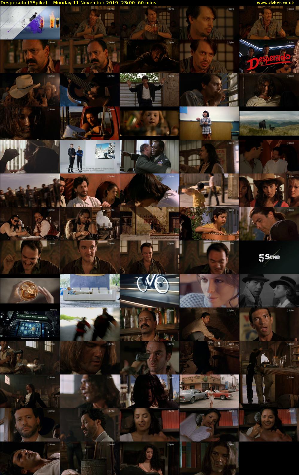 Desperado (5Spike) Monday 11 November 2019 23:00 - 00:00