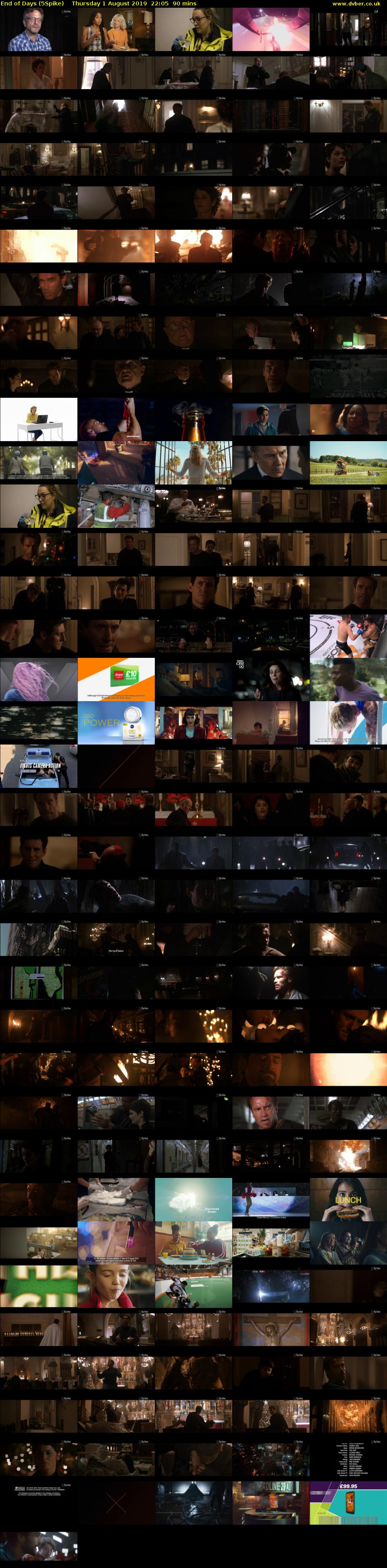 End of Days (5Spike) Thursday 1 August 2019 22:05 - 23:35