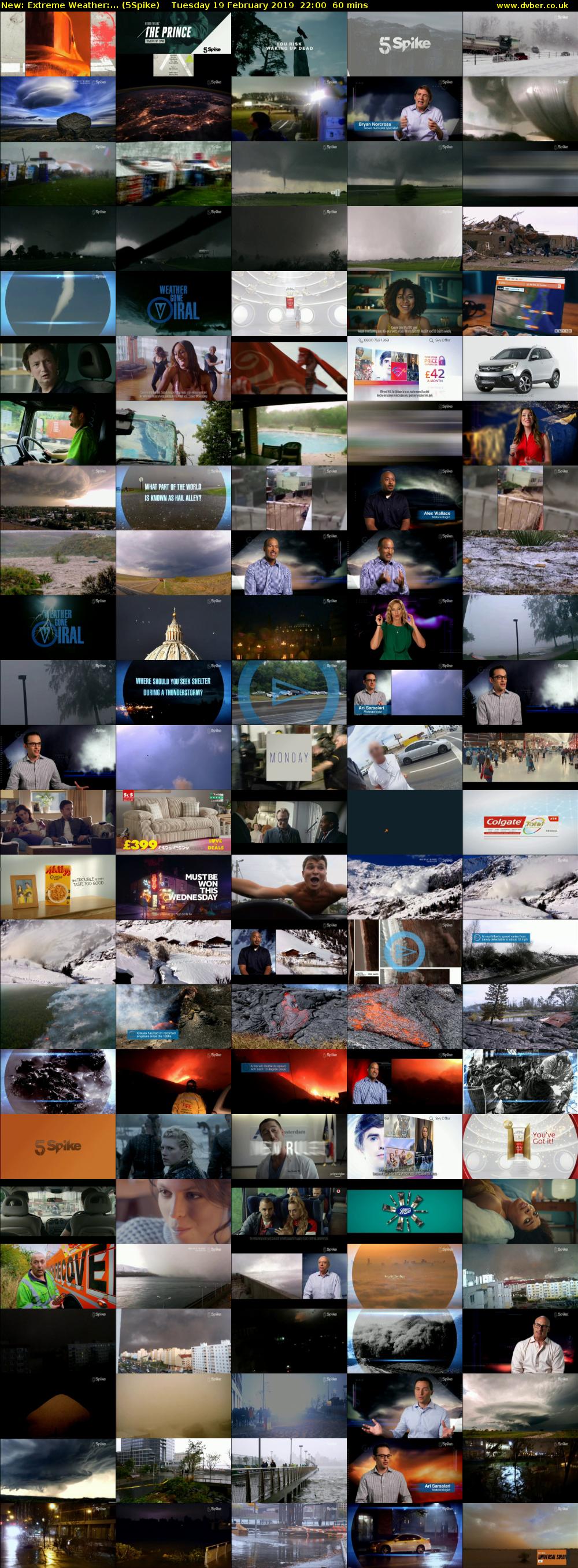 Extreme Weather:... (5Spike) Tuesday 19 February 2019 22:00 - 23:00