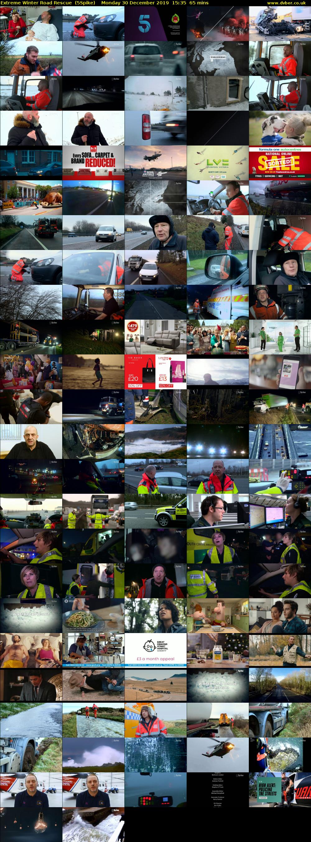 Extreme Winter Road Rescue  (5Spike) Monday 30 December 2019 15:35 - 16:40