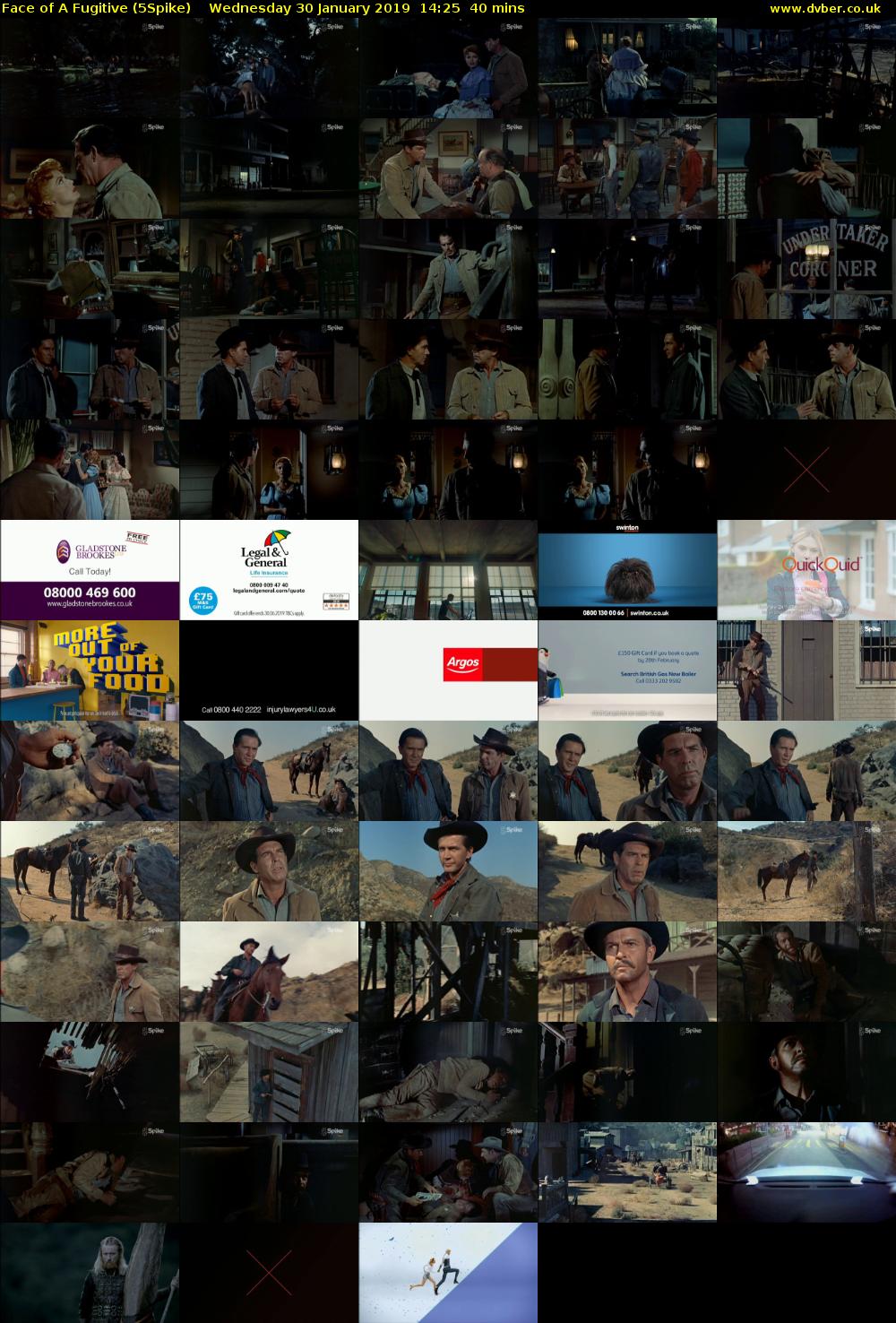 Face of A Fugitive (5Spike) Wednesday 30 January 2019 14:25 - 15:05