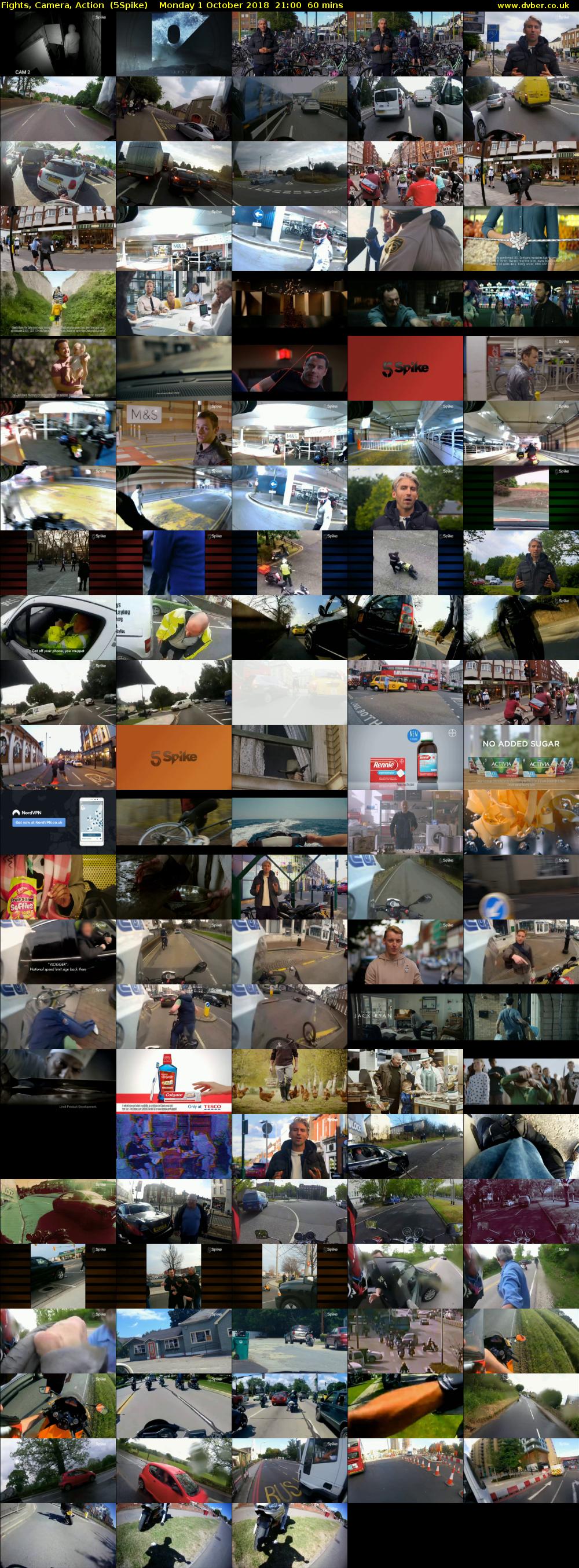 Fights, Camera, Action  (5Spike) Monday 1 October 2018 21:00 - 22:00