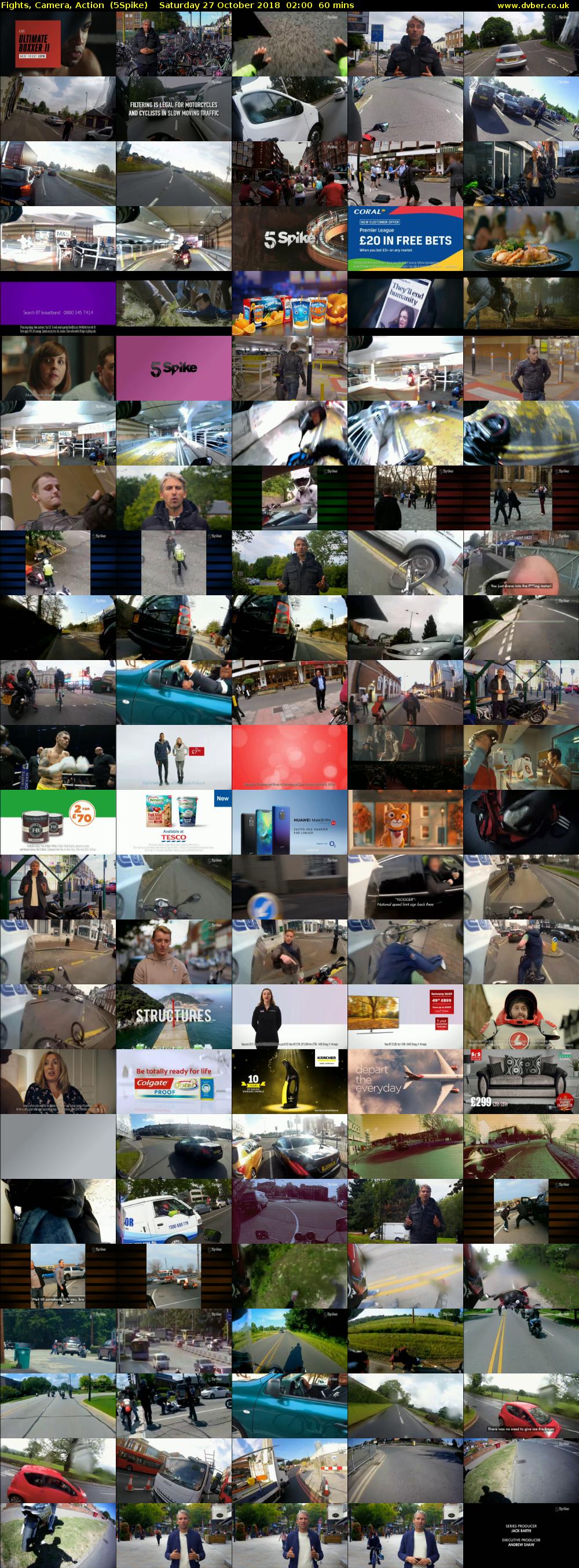 Fights, Camera, Action  (5Spike) Saturday 27 October 2018 02:00 - 03:00