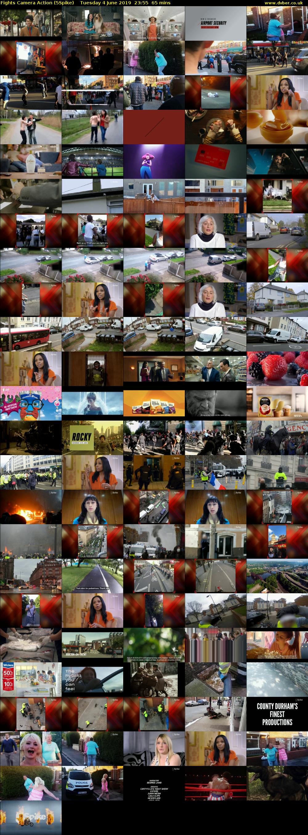 Fights Camera Action (5Spike) Tuesday 4 June 2019 23:55 - 01:00