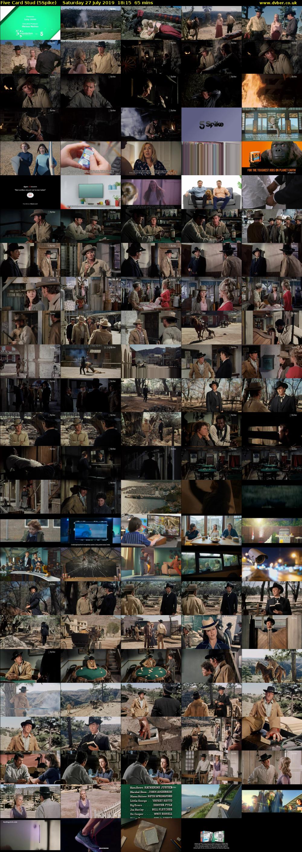 Five Card Stud (5Spike) Saturday 27 July 2019 18:15 - 19:20