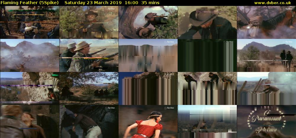 Flaming Feather (5Spike) Saturday 23 March 2019 16:00 - 16:35