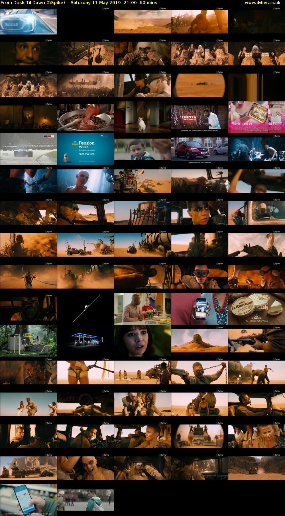 From Dusk Til Dawn (5Spike) Saturday 11 May 2019 21:00 - 22:00