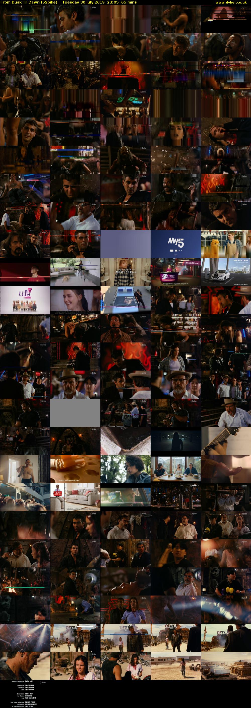 From Dusk Til Dawn (5Spike) Tuesday 30 July 2019 23:05 - 00:10