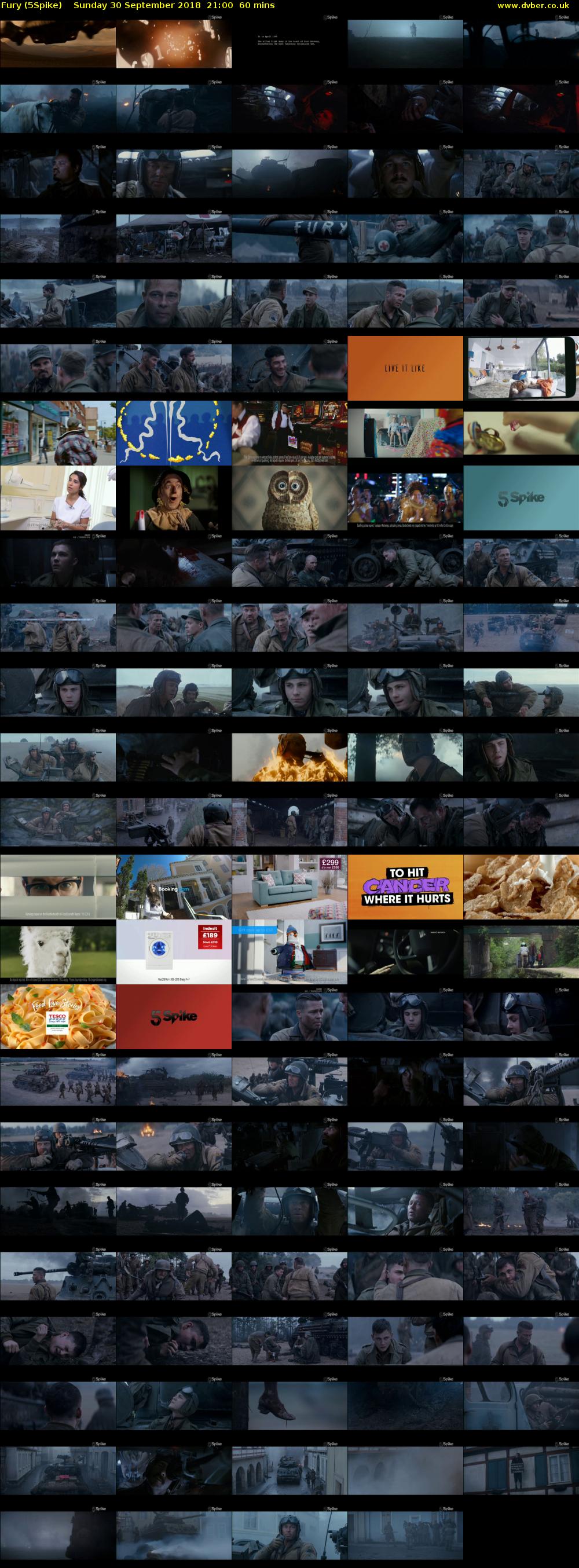 Fury (5Spike) Sunday 30 September 2018 21:00 - 22:00