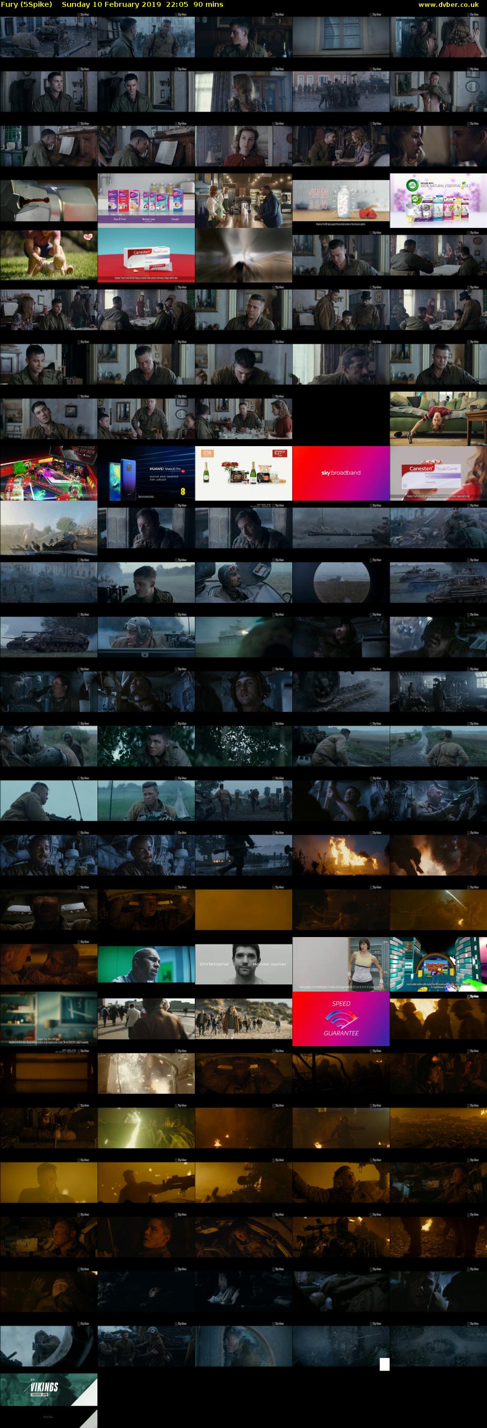 Fury (5Spike) Sunday 10 February 2019 22:05 - 23:35