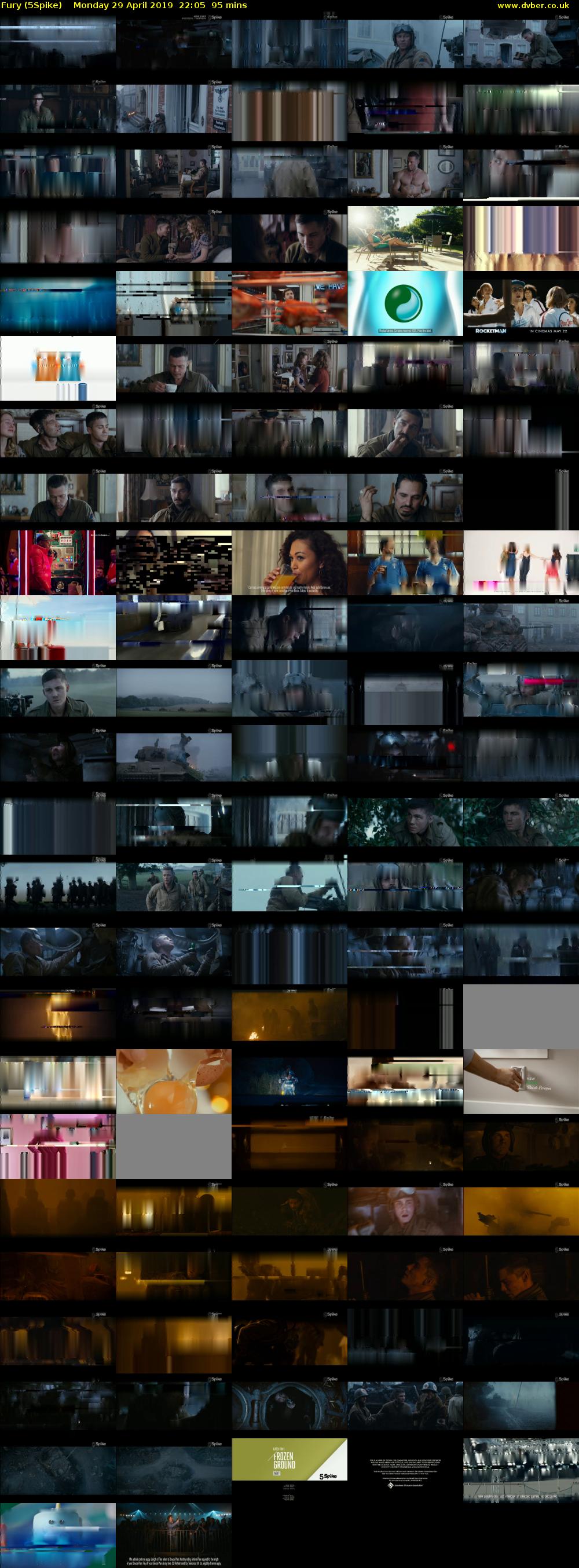 Fury (5Spike) Monday 29 April 2019 22:05 - 23:40