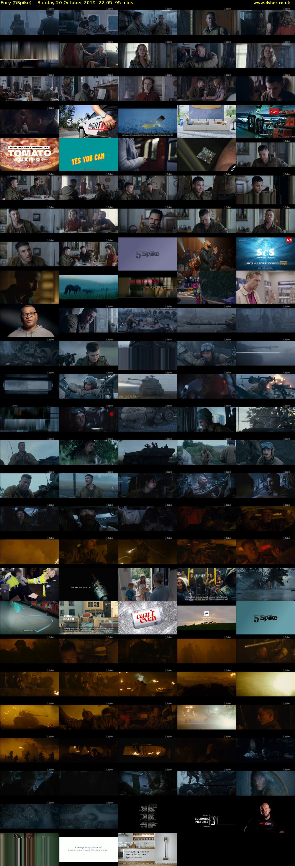 Fury (5Spike) Sunday 20 October 2019 22:05 - 23:40