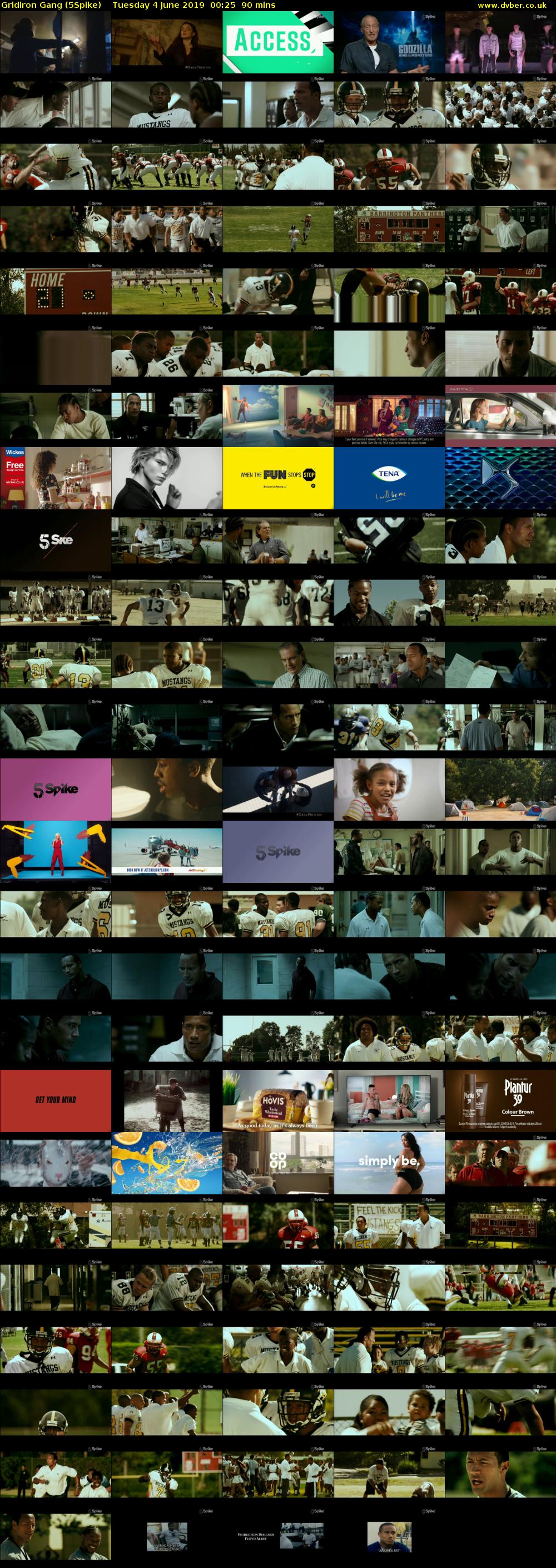 Gridiron Gang (5Spike) Tuesday 4 June 2019 00:25 - 01:55