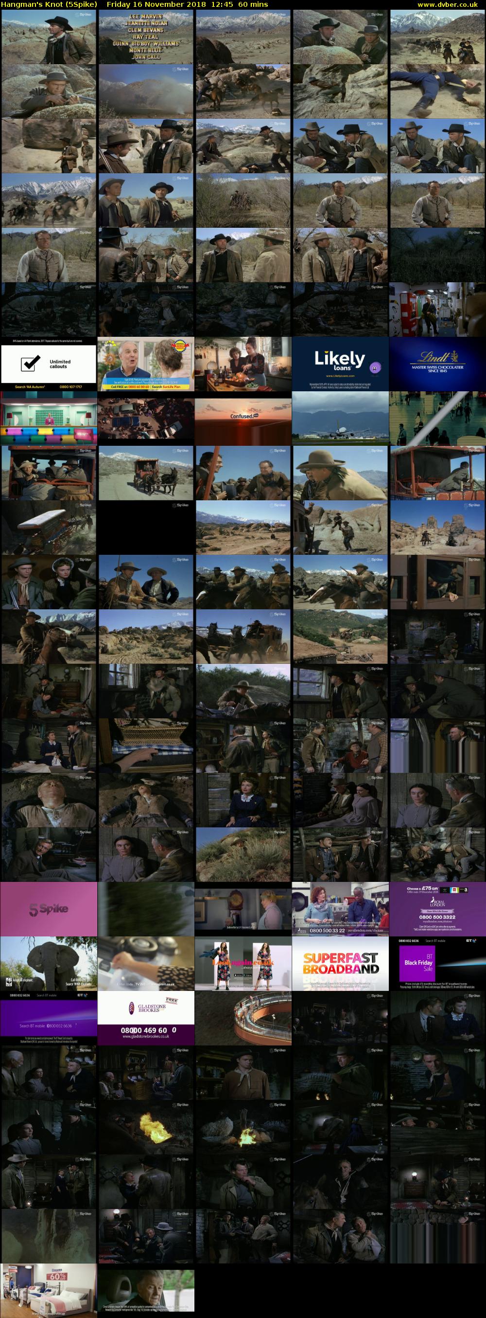 Hangman's Knot (5Spike) Friday 16 November 2018 12:45 - 13:45