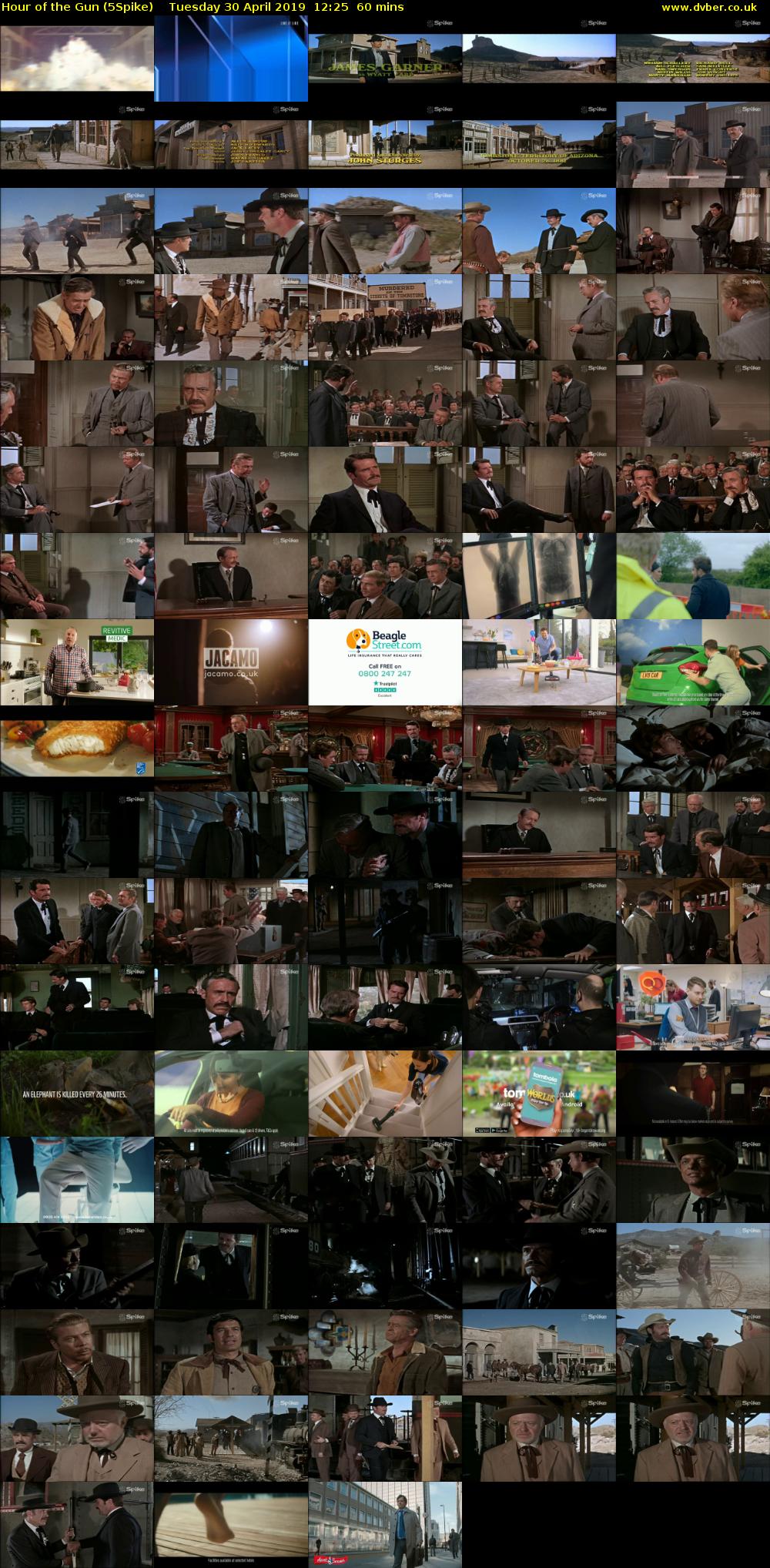 Hour of the Gun (5Spike) Tuesday 30 April 2019 12:25 - 13:25