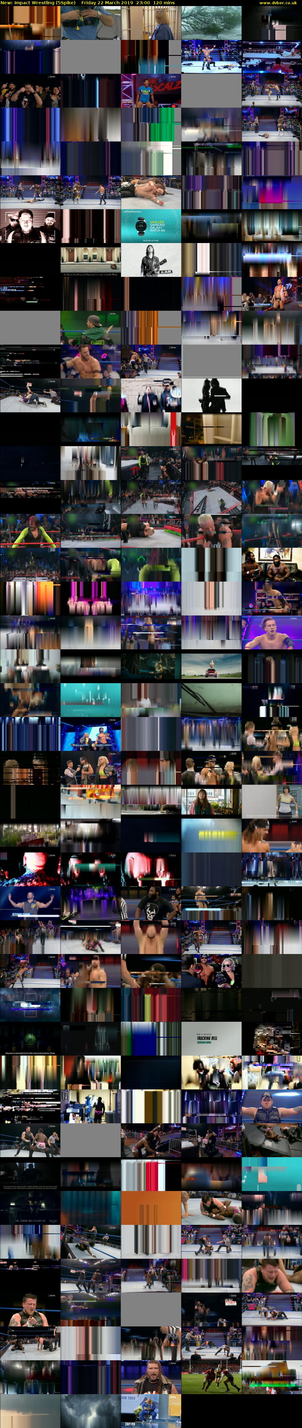 Impact Wrestling (5Spike) Friday 22 March 2019 23:00 - 01:00