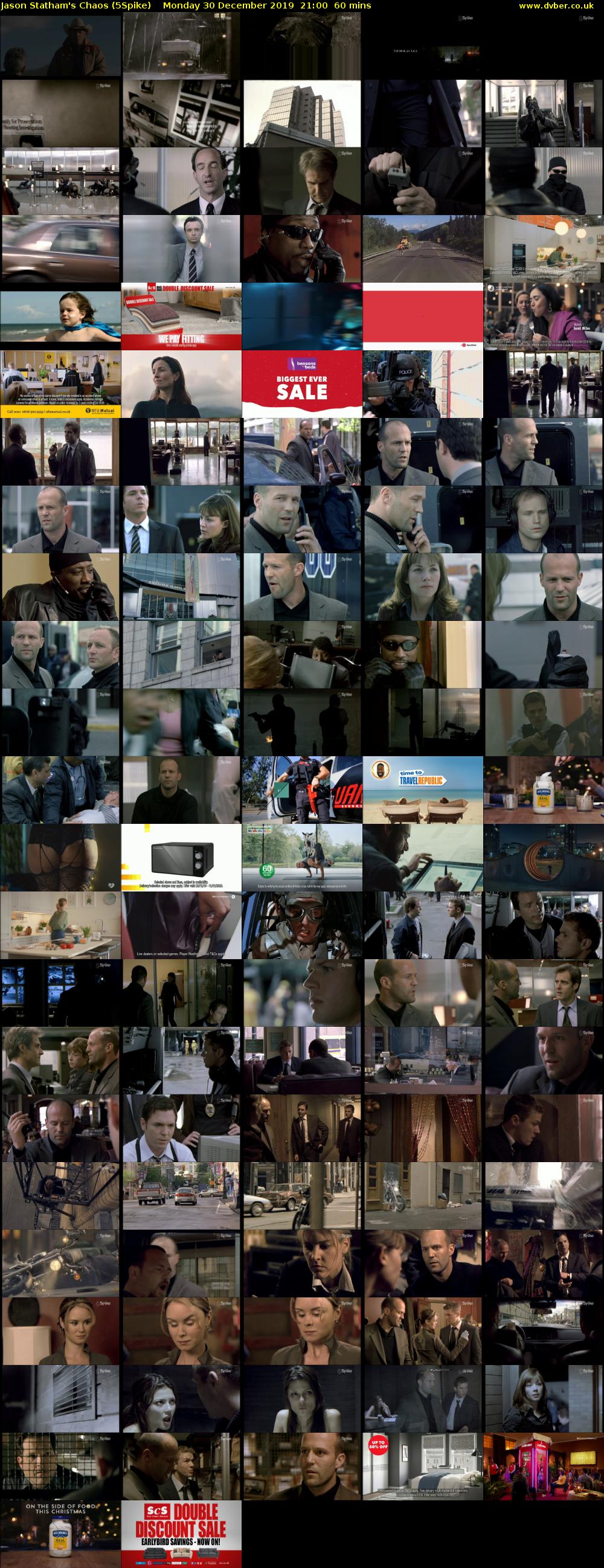 Jason Statham's Chaos (5Spike) Monday 30 December 2019 21:00 - 22:00