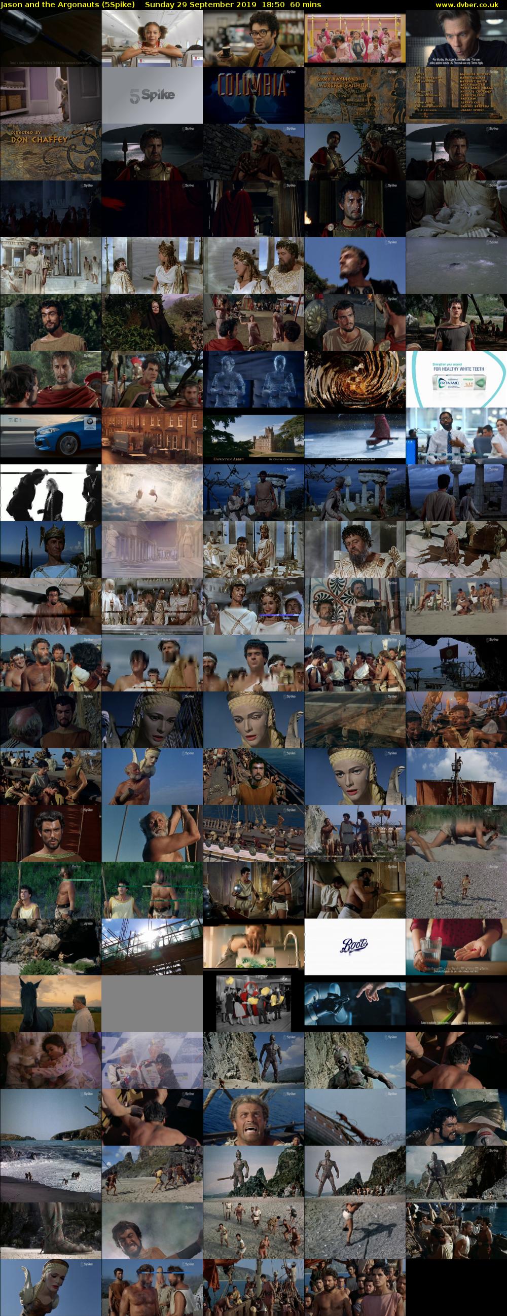 Jason and the Argonauts (5Spike) Sunday 29 September 2019 18:50 - 19:50