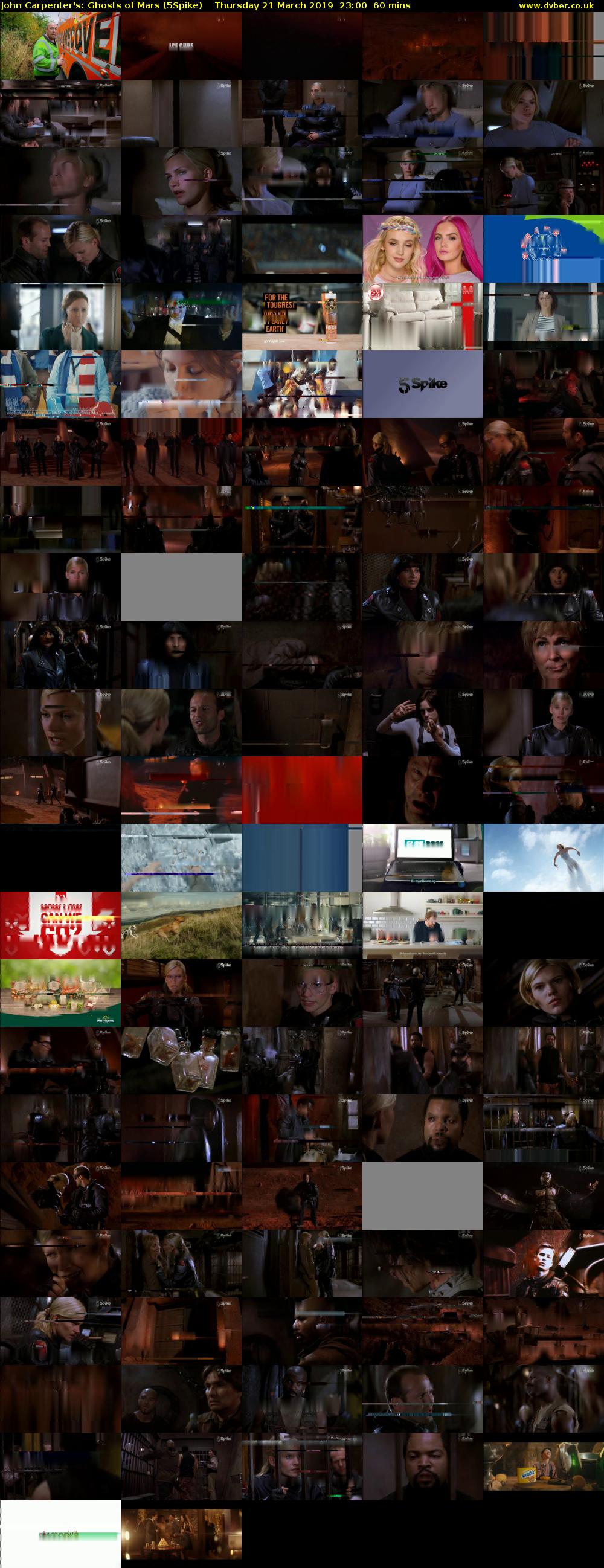 John Carpenter's: Ghosts of Mars (5Spike) Thursday 21 March 2019 23:00 - 00:00