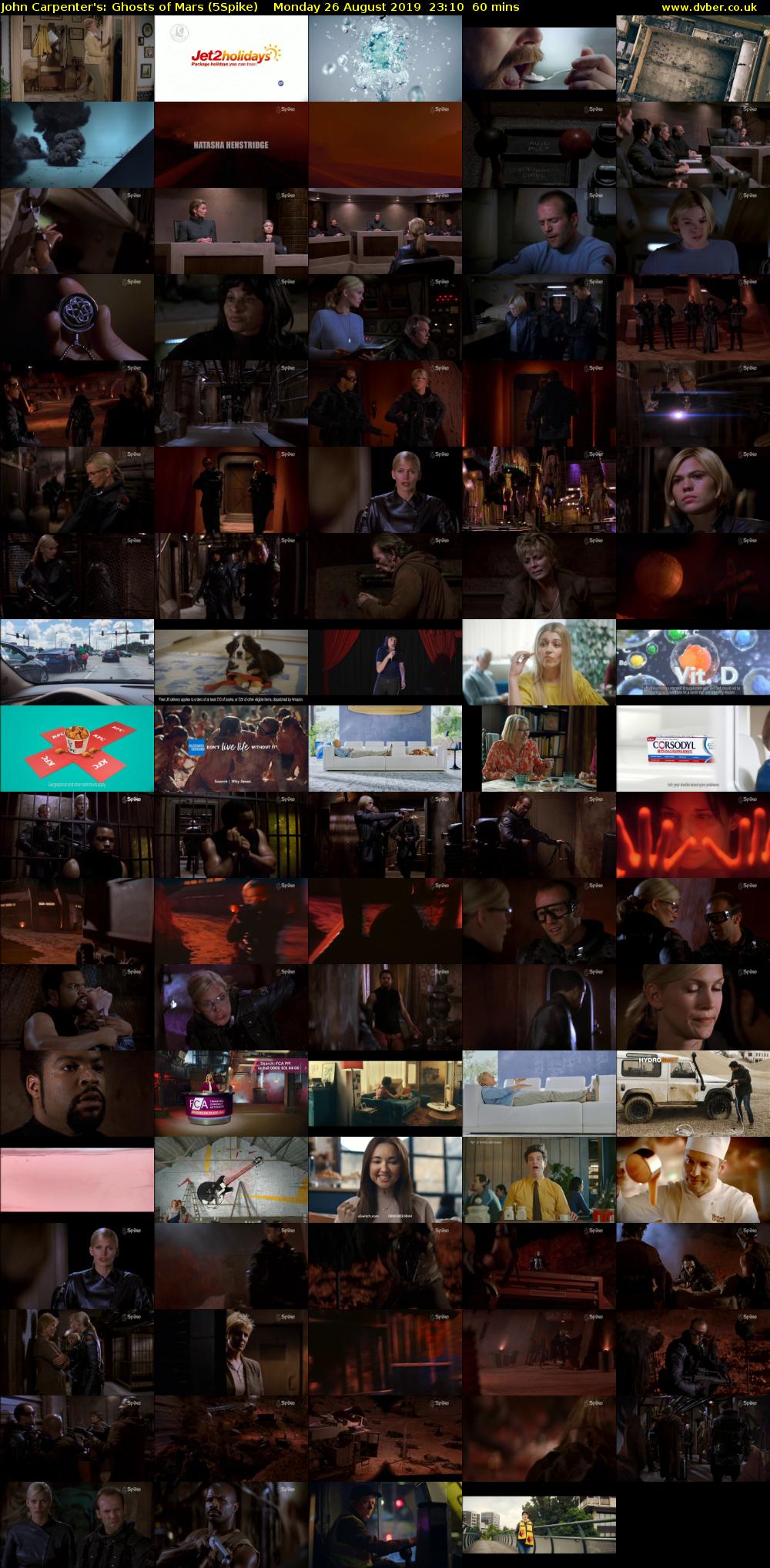 John Carpenter's: Ghosts of Mars (5Spike) Monday 26 August 2019 23:10 - 00:10