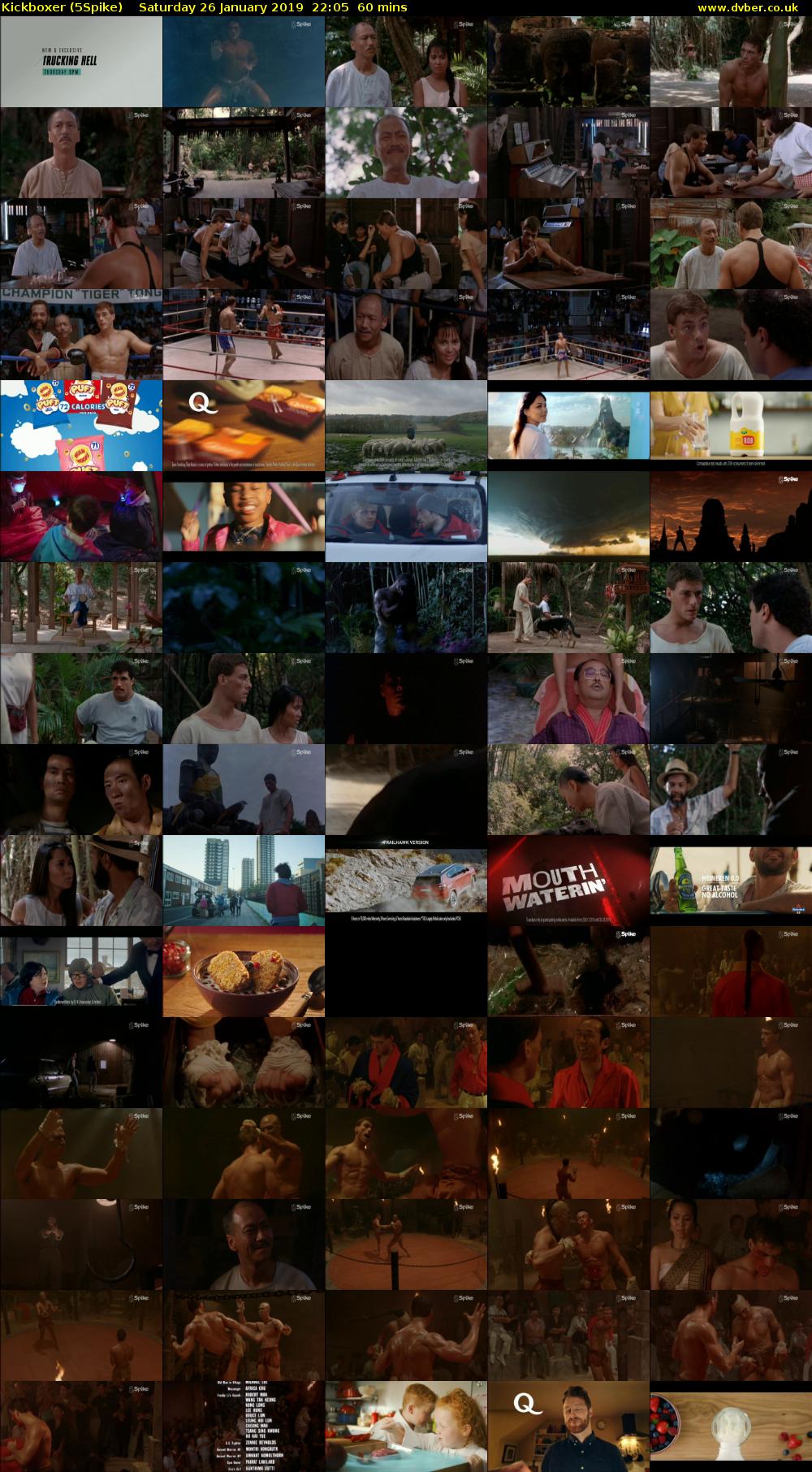 Kickboxer (5Spike) Saturday 26 January 2019 22:05 - 23:05