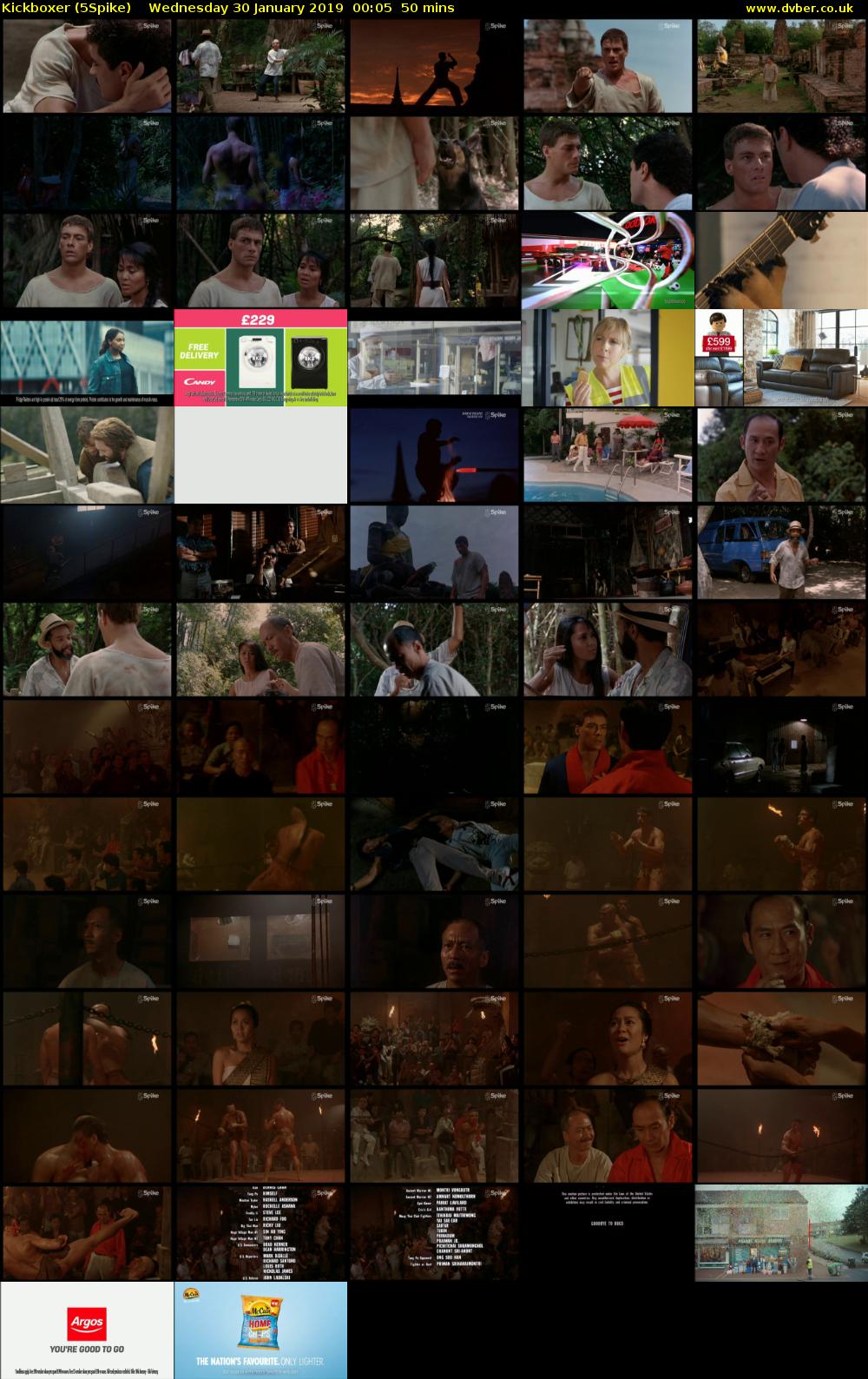 Kickboxer (5Spike) Wednesday 30 January 2019 00:05 - 00:55