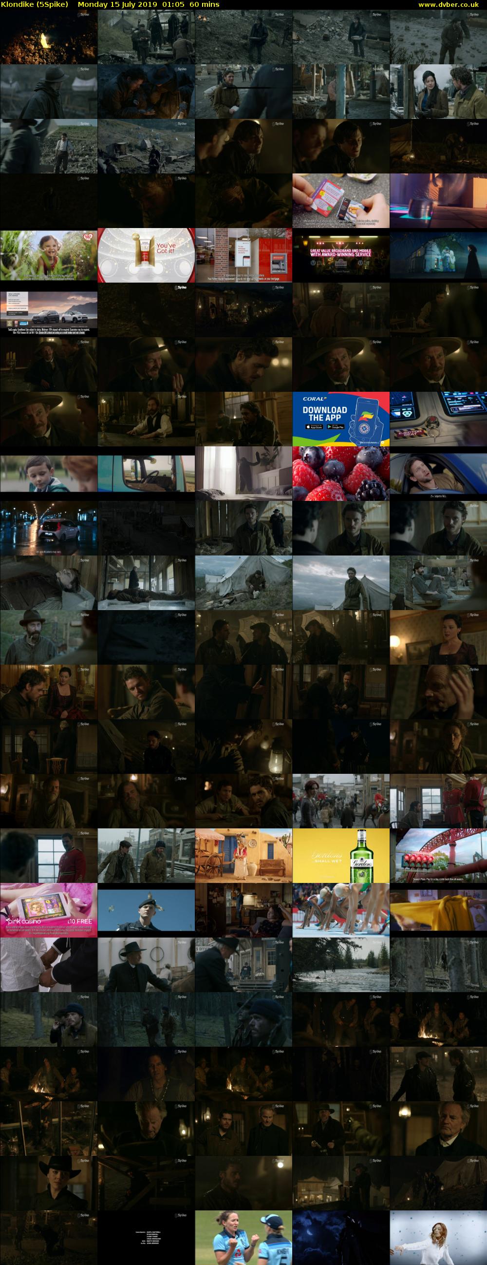 Klondike (5Spike) Monday 15 July 2019 01:05 - 02:05