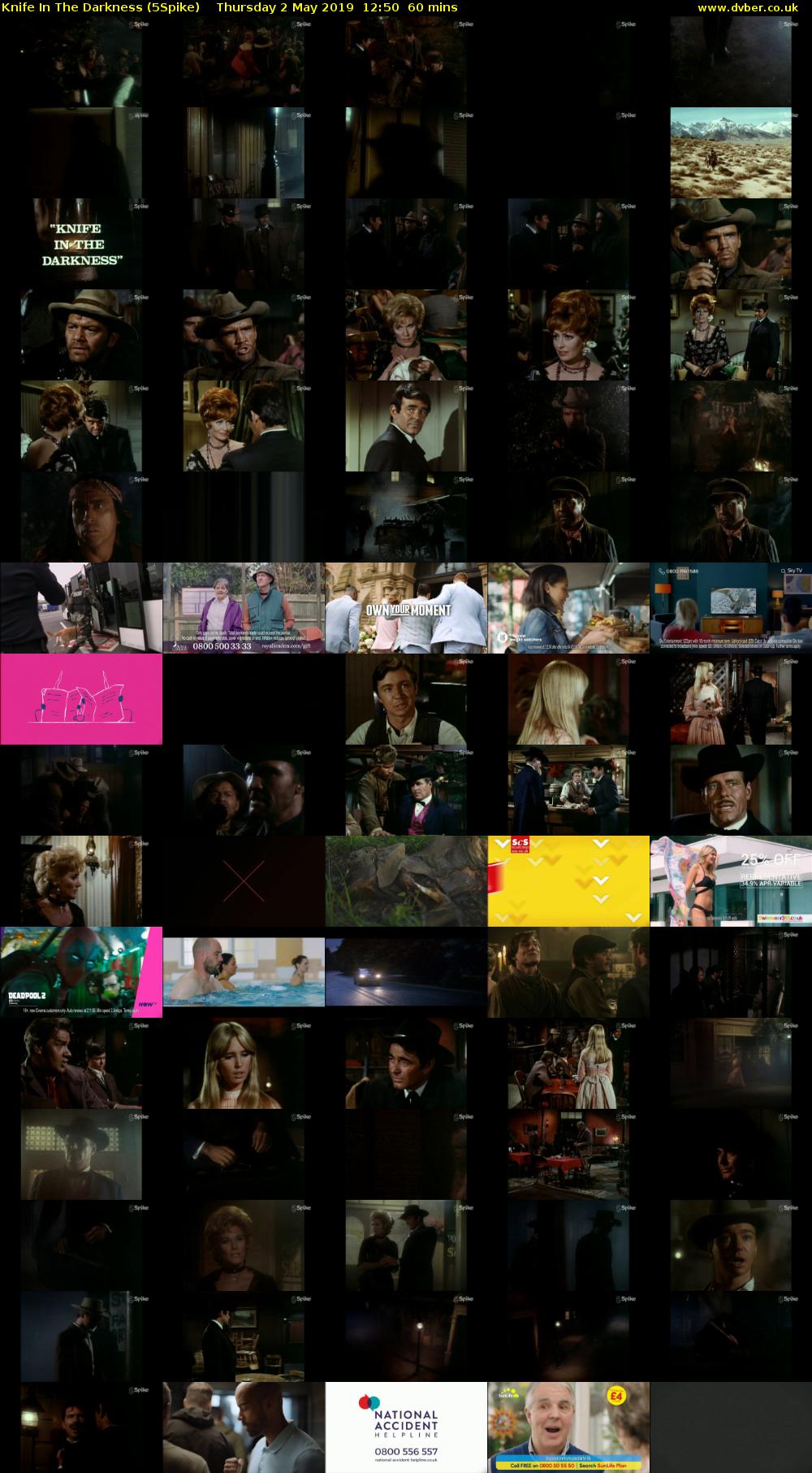 Knife In The Darkness (5Spike) Thursday 2 May 2019 12:50 - 13:50